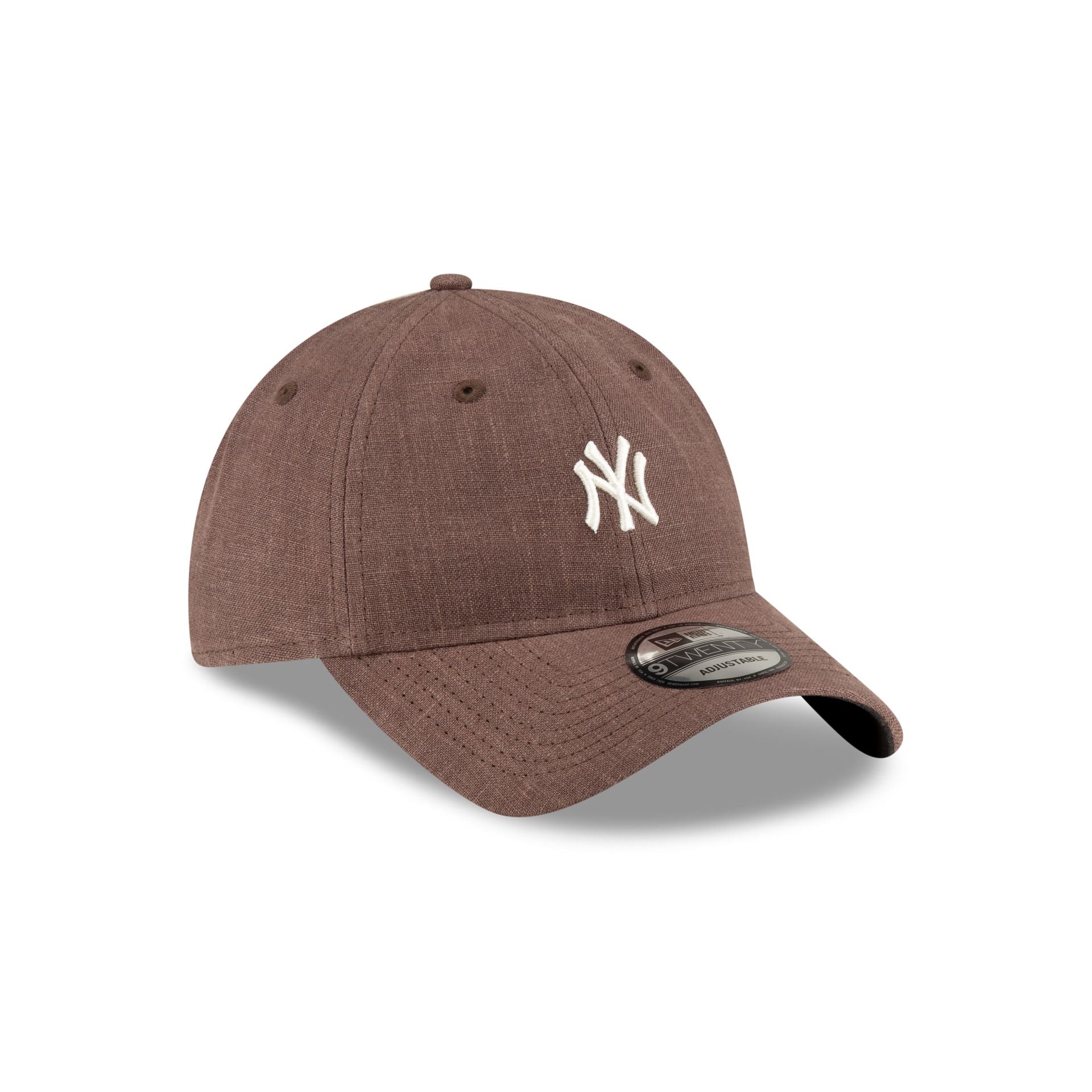 New York Yankees Soft Linen Brown 9TWENTY Adjustable Hat