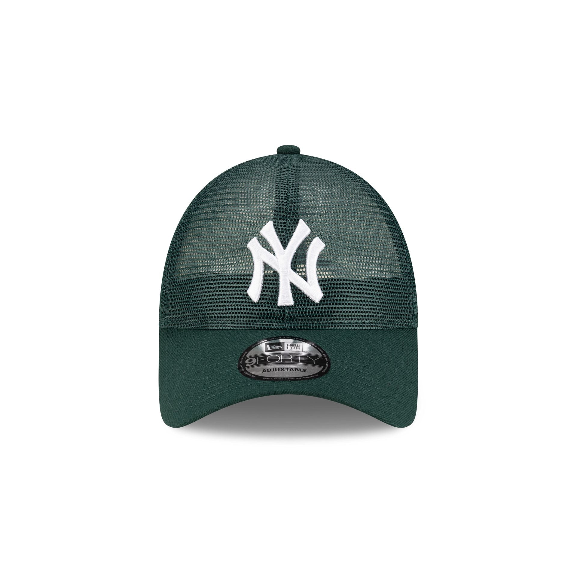 New York Yankees Dark Green Mesh 9FORTY Snapback Hat