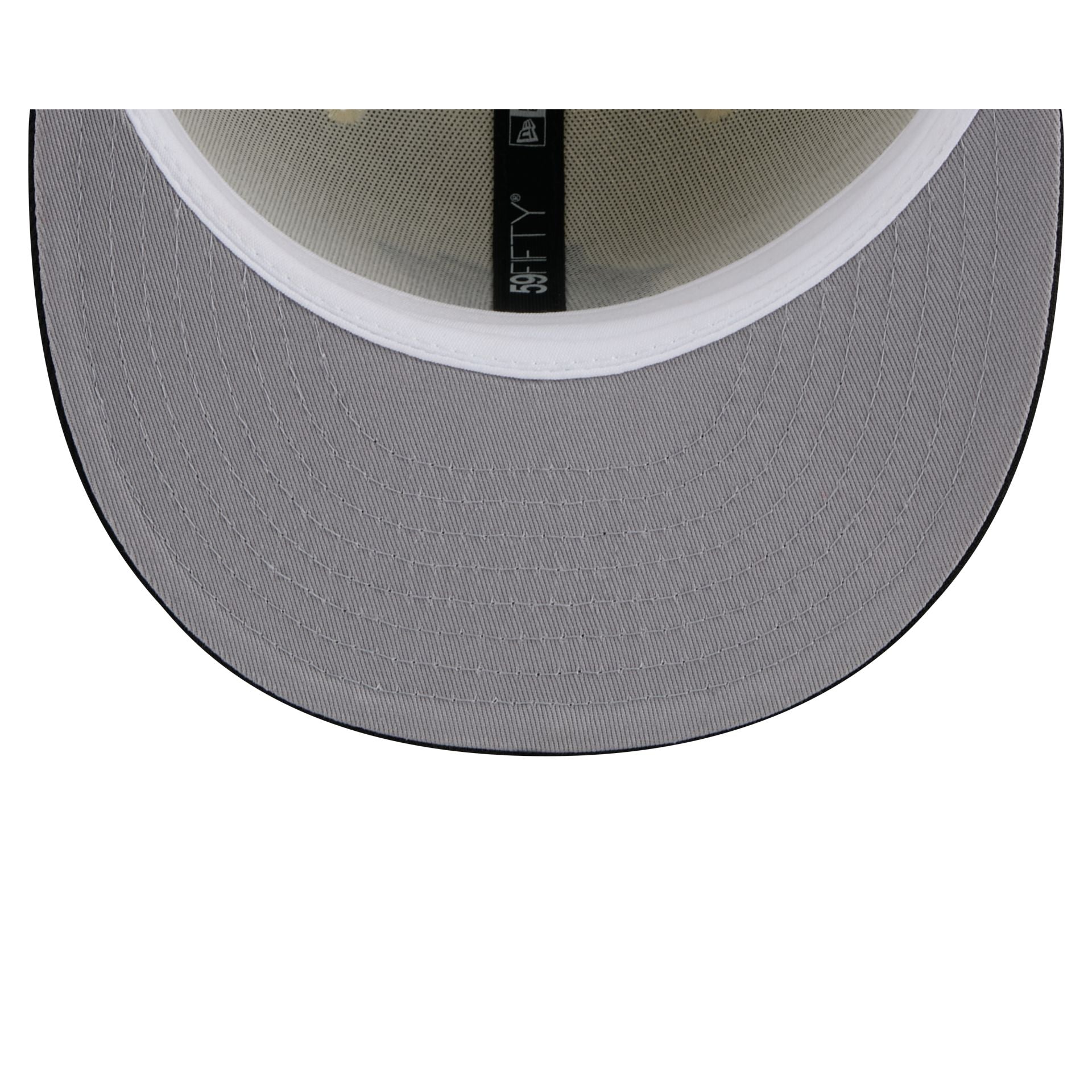 Miami Marlins Chrome 59FIFTY Fitted Hat