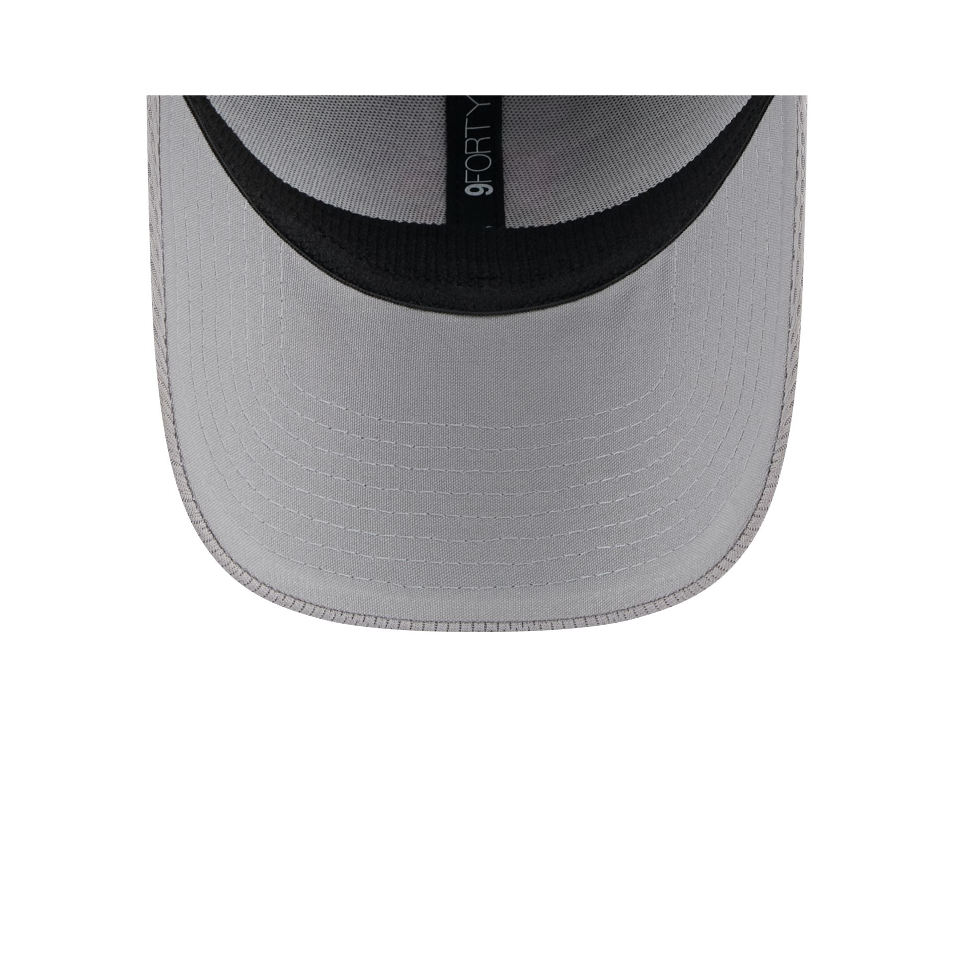 New York Yankees Gray 9FORTY Stretch-Snap Hat