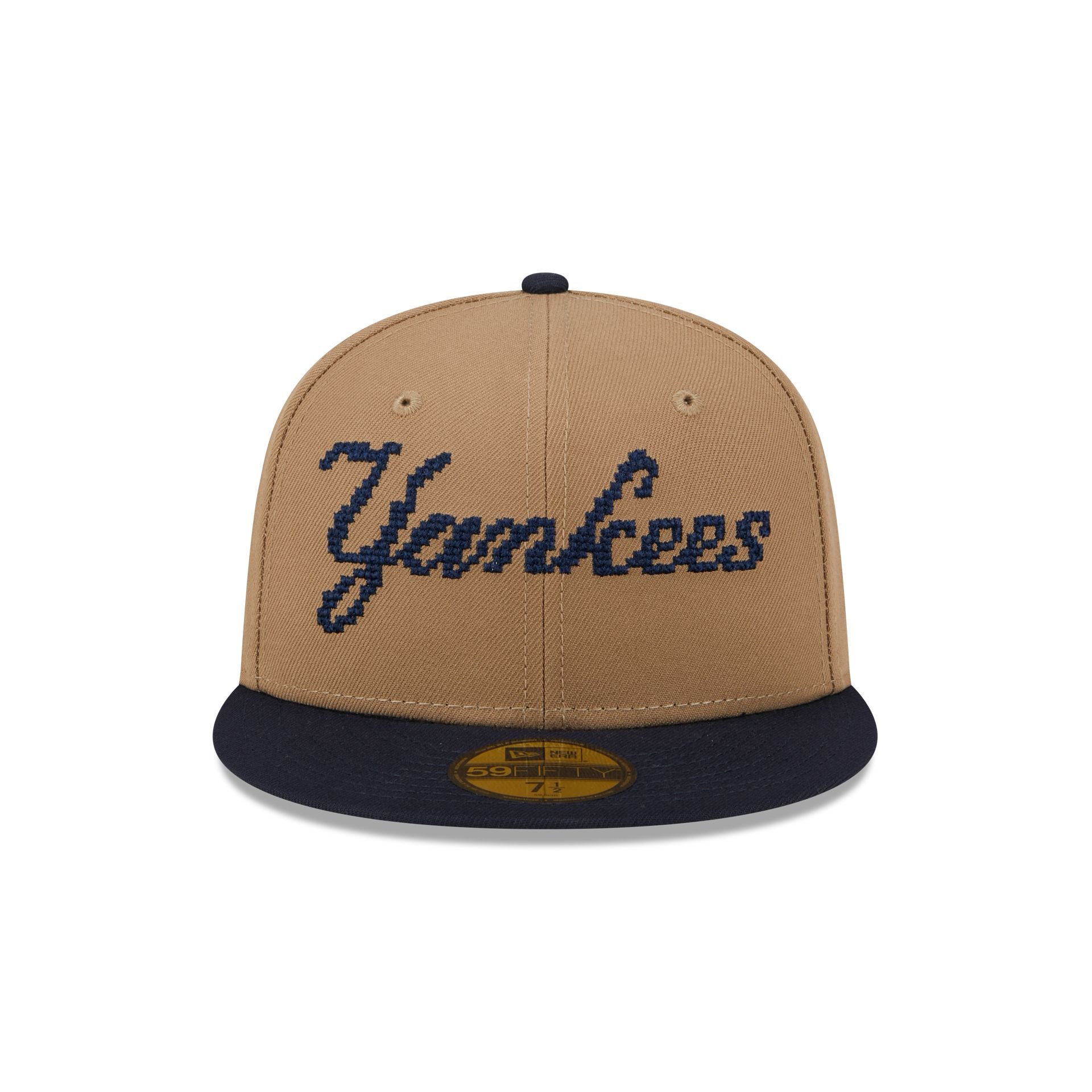 New York Yankees Classic 8-Bit Wordmark 59FIFTY Fitted Hat