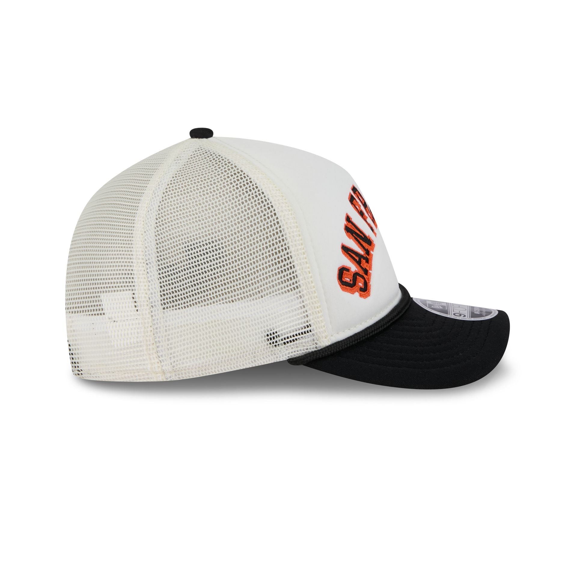 San Francisco Giants Chrome Arch 9FORTY M-Crown A-Frame Trucker Hat