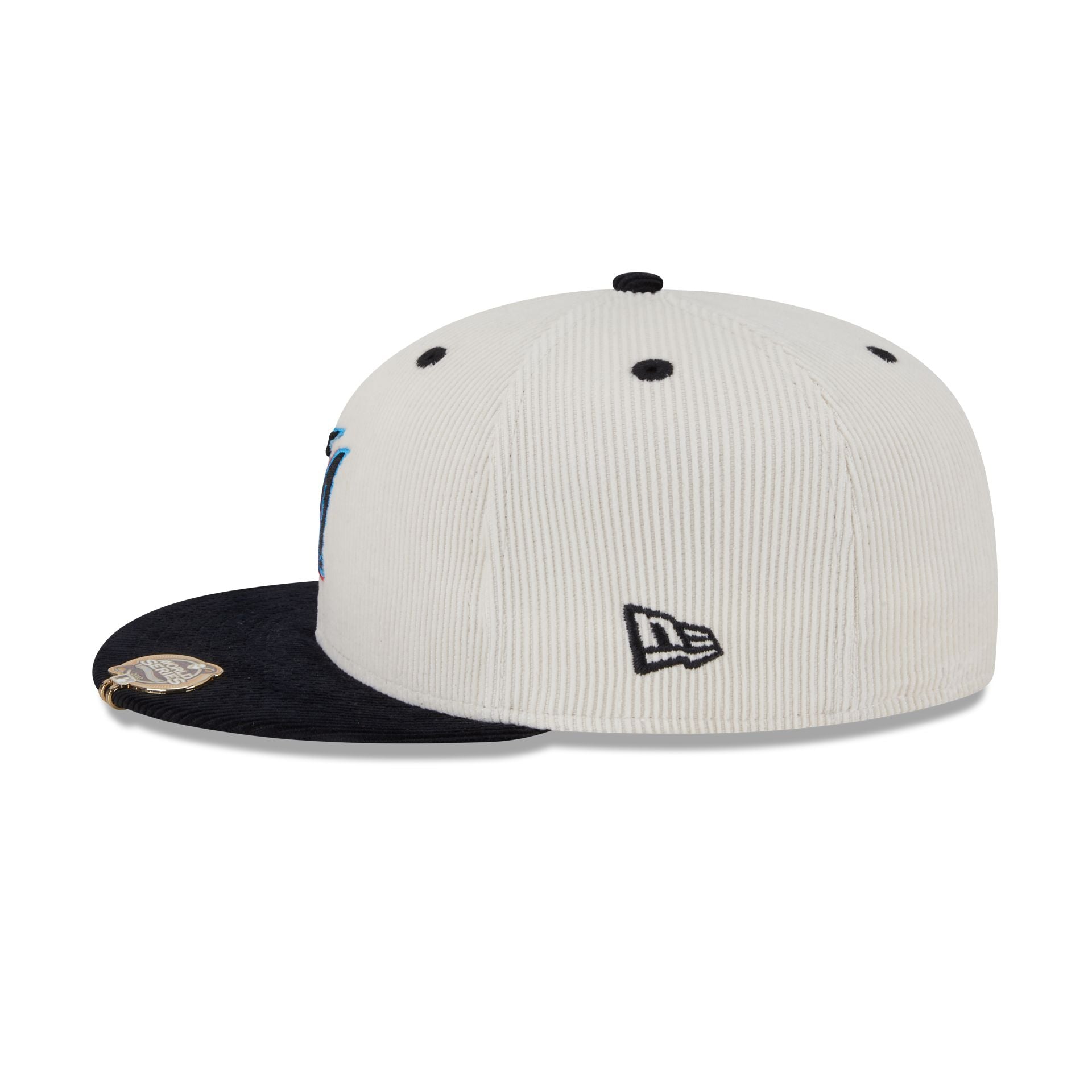 Miami Marlins Two Tone Cord 59FIFTY Fitted Hat