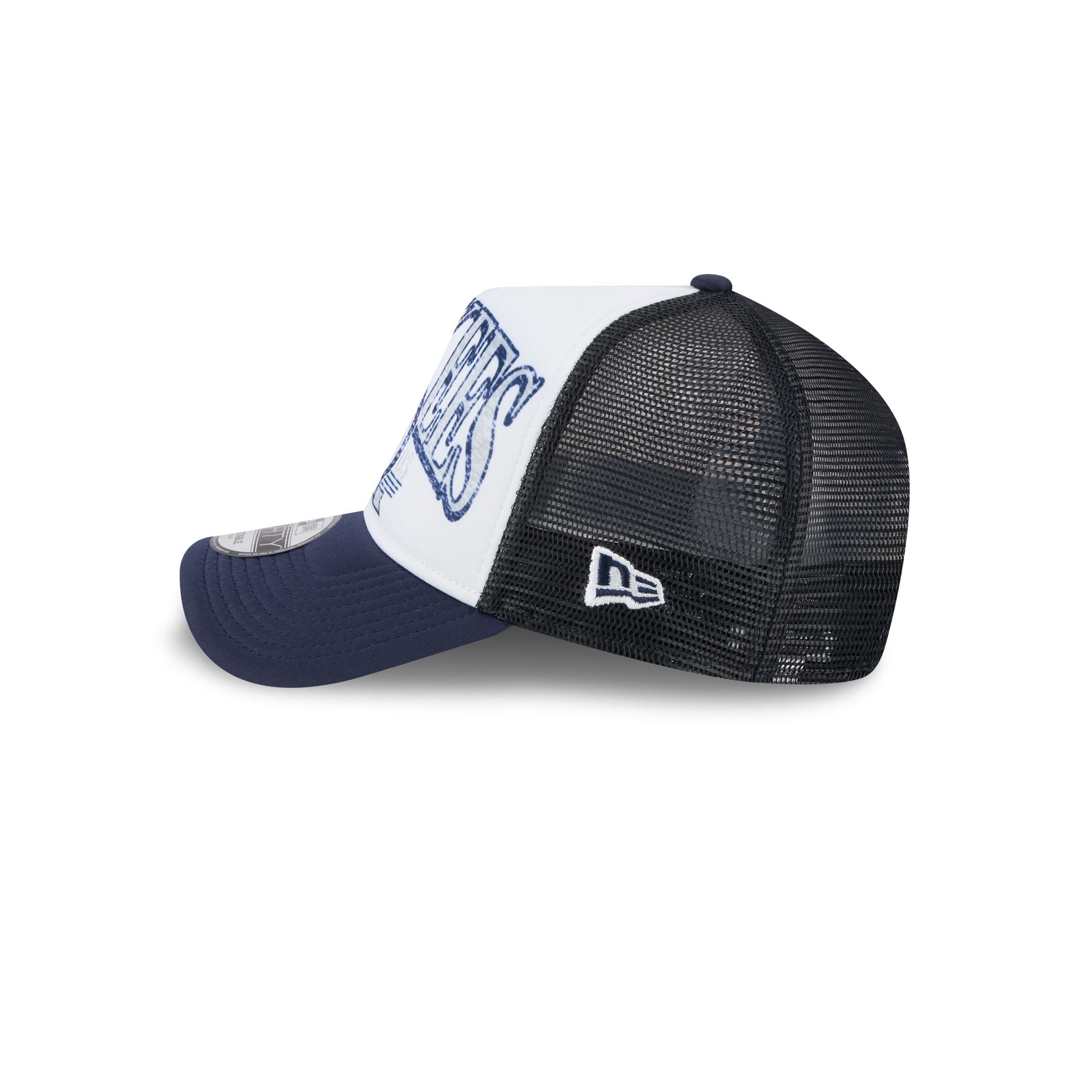 New York Yankees Distressed 9FORTY A-Frame Trucker Hat