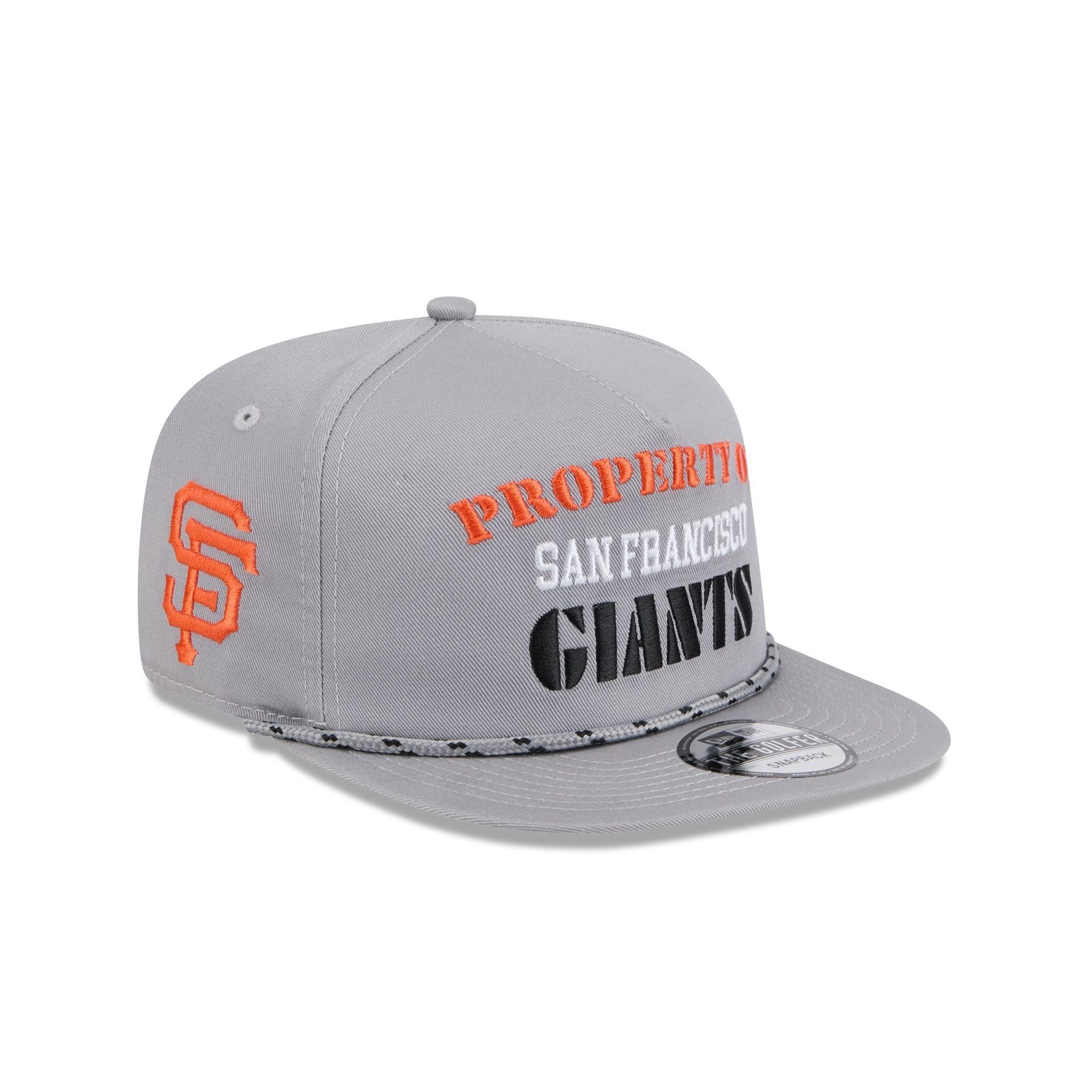 San Francisco Giants Vintage Gray Rope Golfer Hat