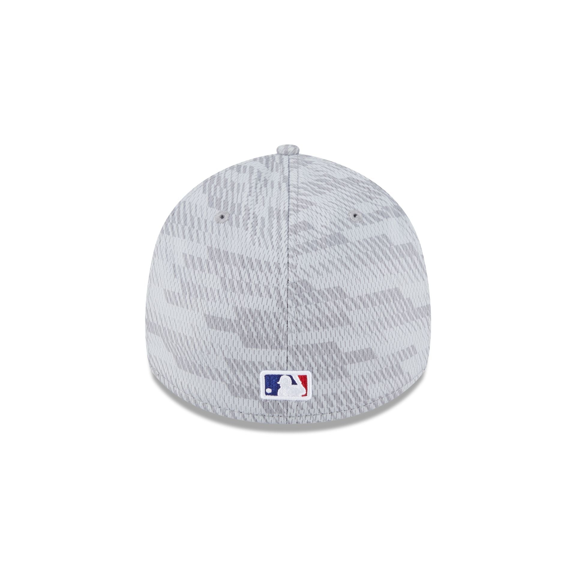 Los Angeles Dodgers 2025 Clubhouse Gray 39THIRTY Stretch Fit