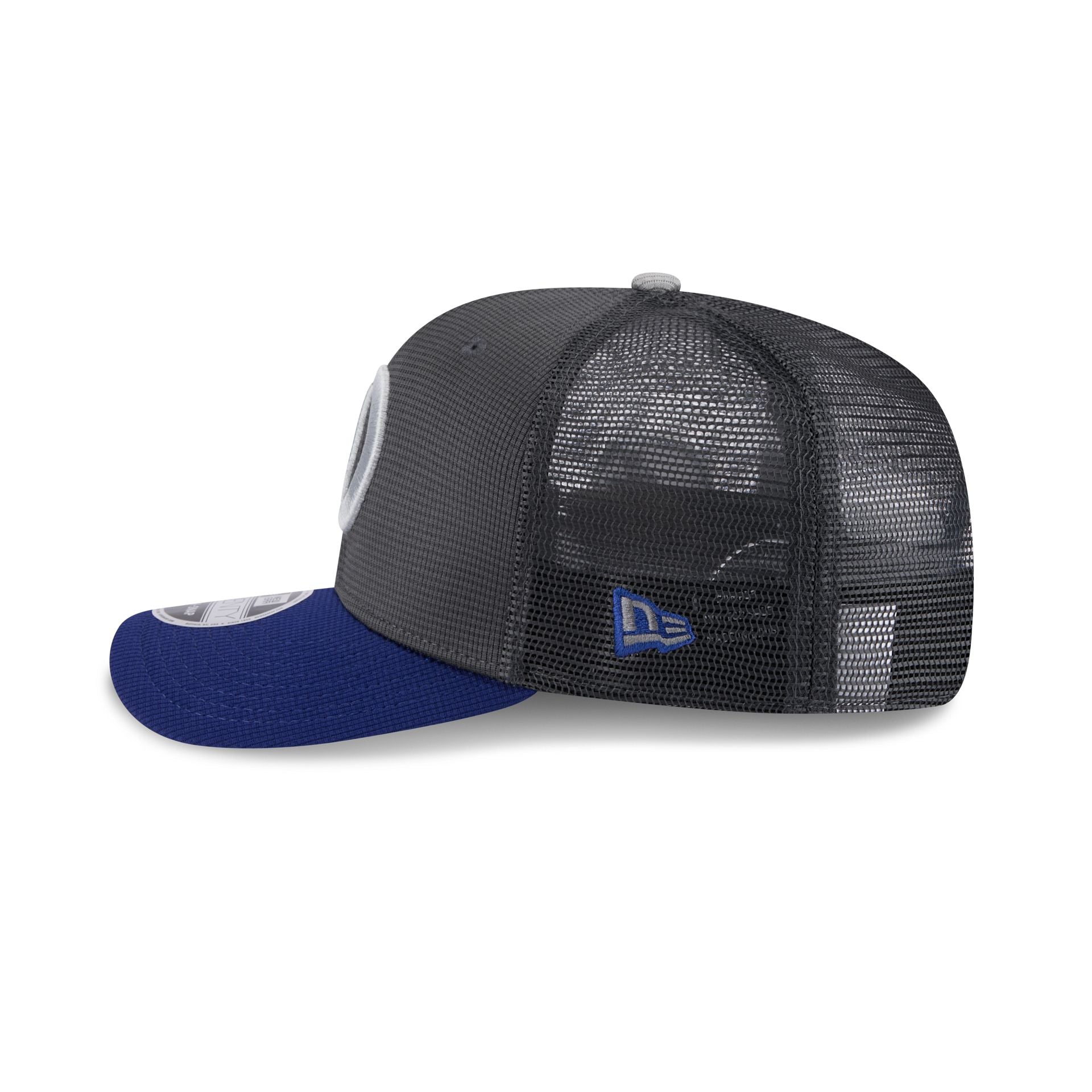 Los Angeles Dodgers 2025 Batting Practice Gray 9SEVENTY Trucker Hat