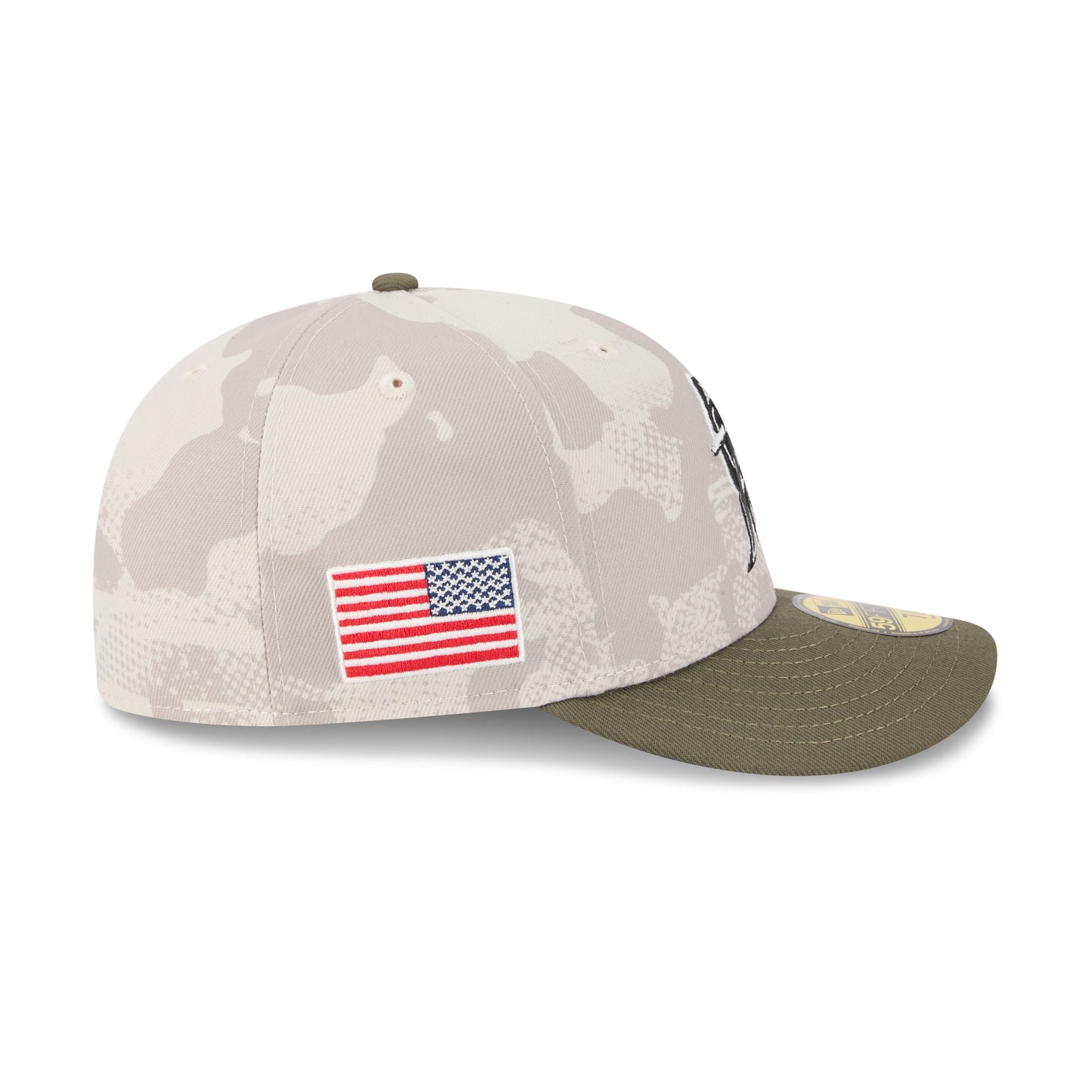 Miami Marlins Armed Forces Day 2025 59FIFTY Fitted Hat