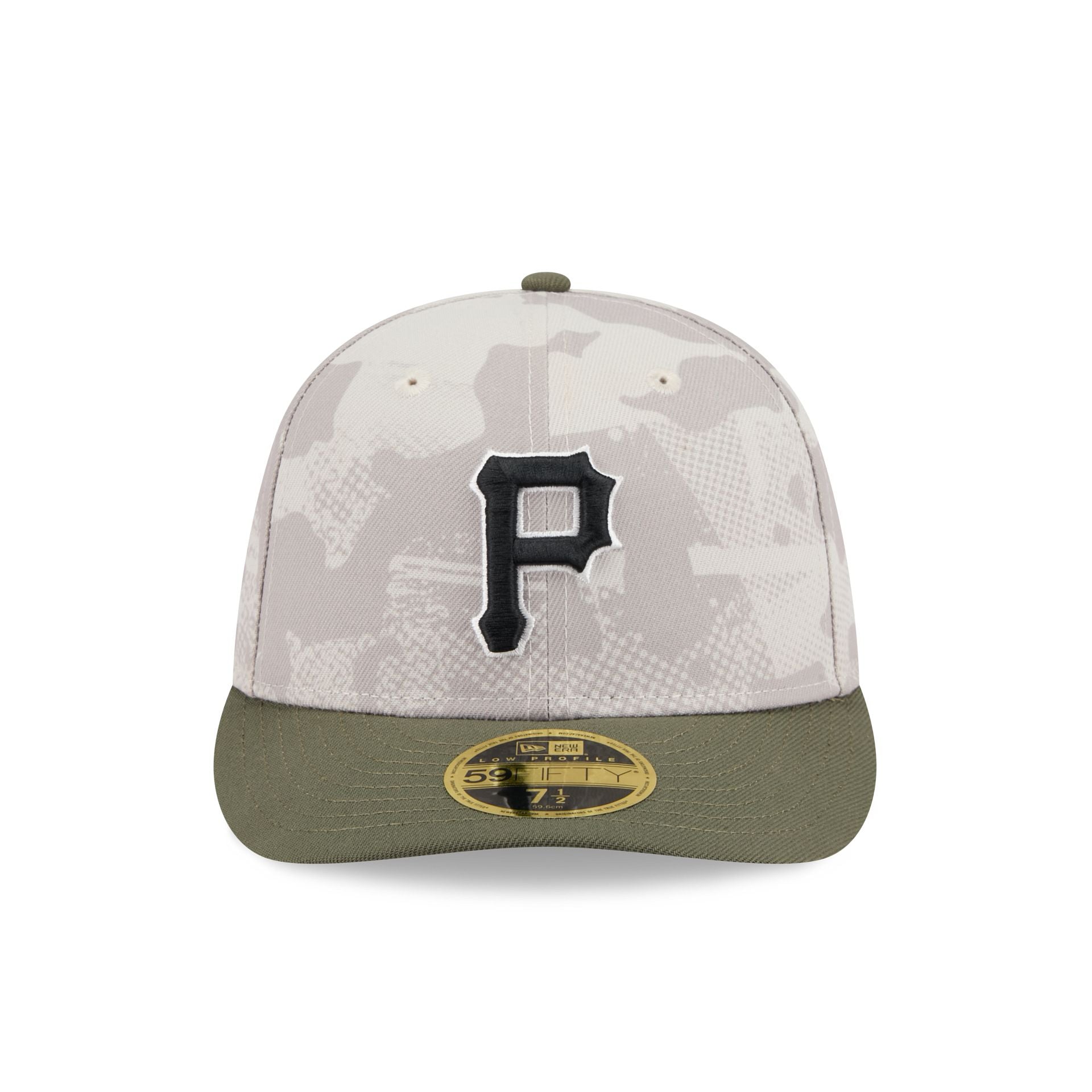 Pittsburgh Pirates Armed Forces Day 2025 Low Profile 59FIFTY Fitted Hat