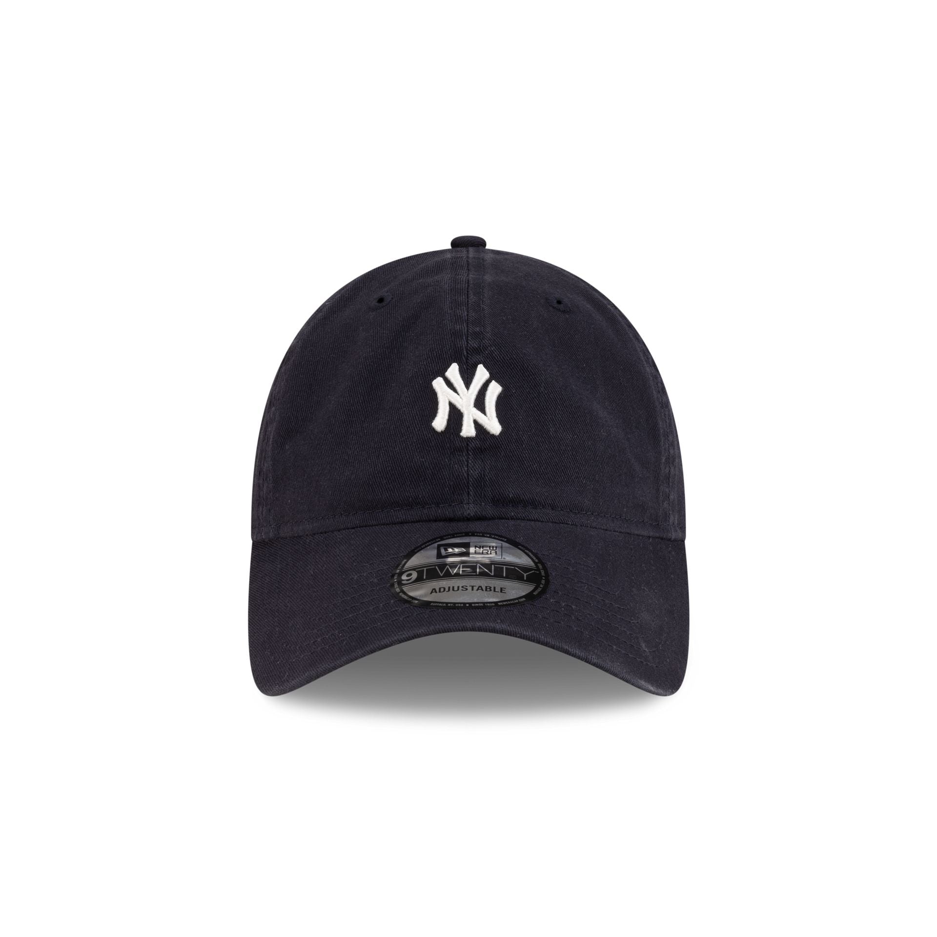 New York Yankees Mini Logo Washed Navy 9TWENTY Adjustable Hat