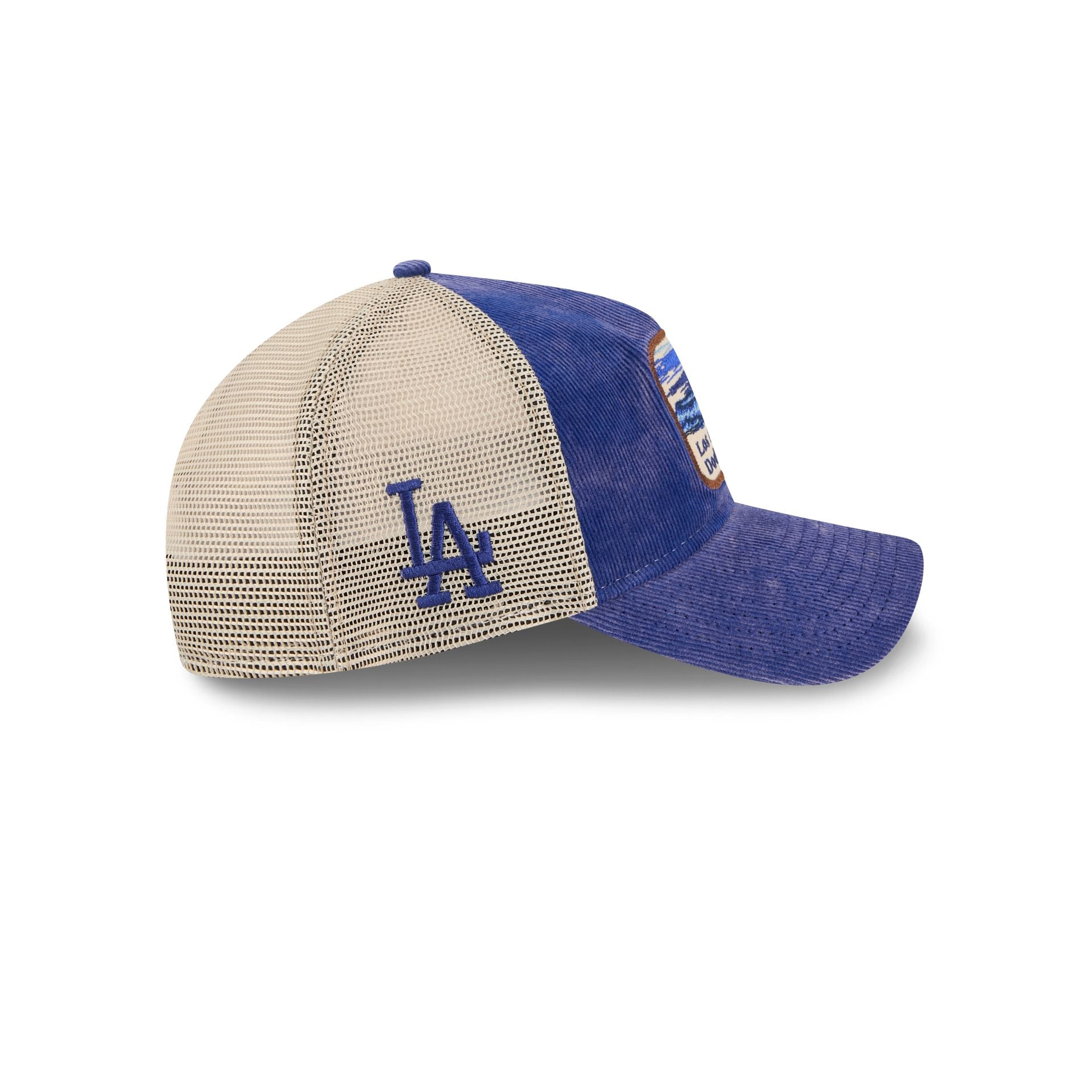 Los Angeles Dodgers Vintage Landscape 9TWENTY A-Frame Trucker Hat