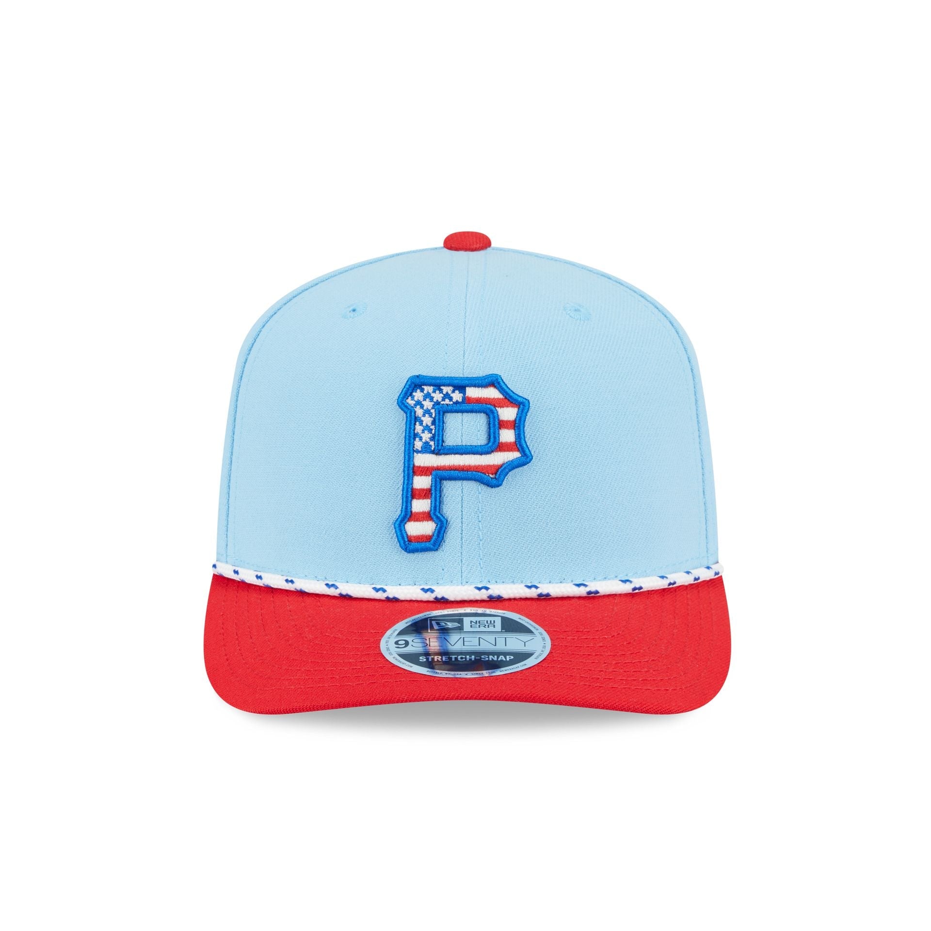 Pittsburgh Pirates Independence Day 2025 9SEVENTY Stretch-Snap Hat