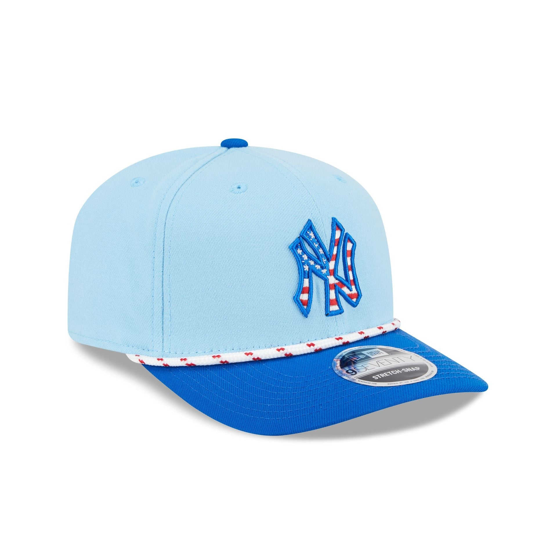 New York Yankees Independence Day 2025 9SEVENTY Stretch-Snap Hat