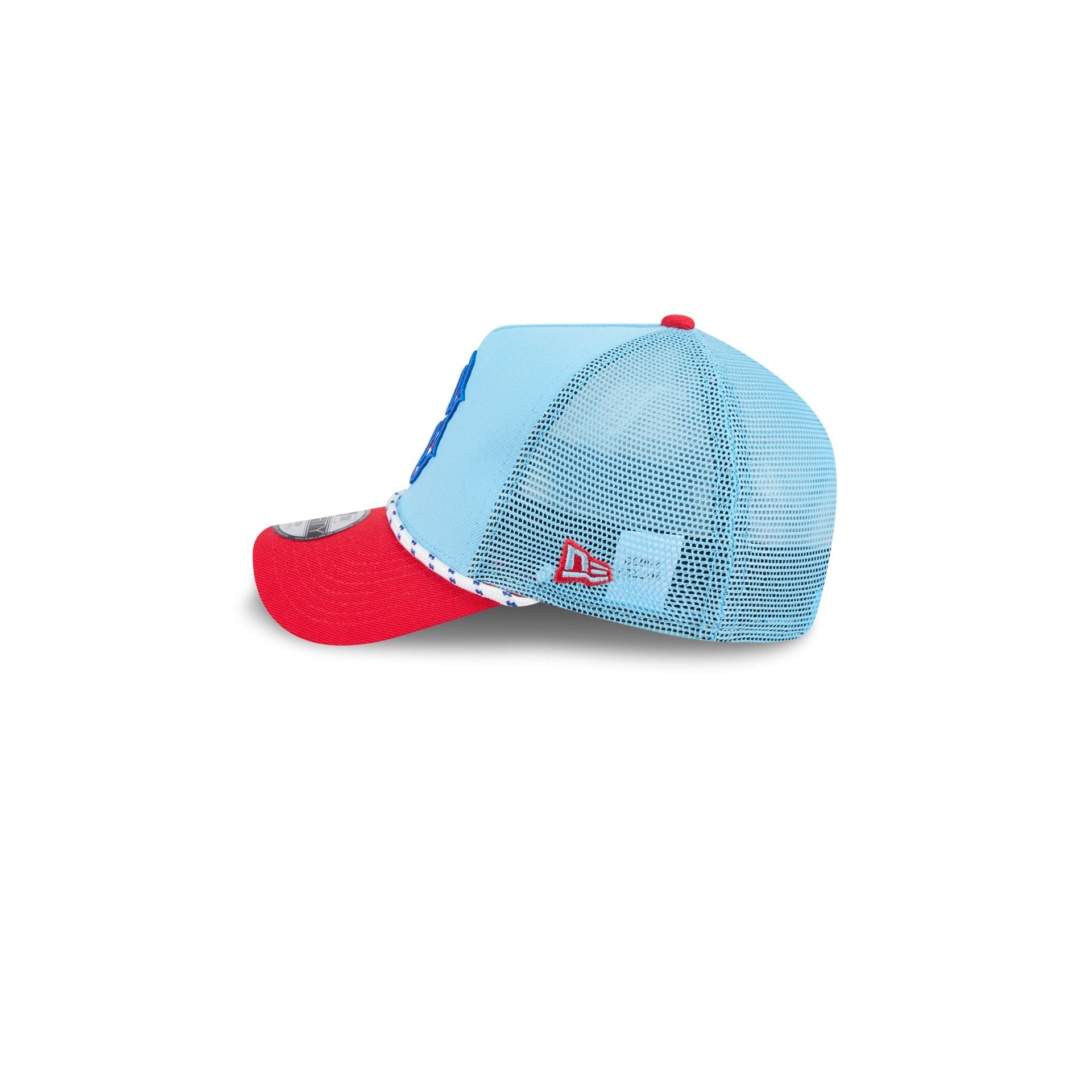 Boston Red Sox Independence Day 2025 Kids 9FORTY M-Crown A-Frame Trucker Hat
