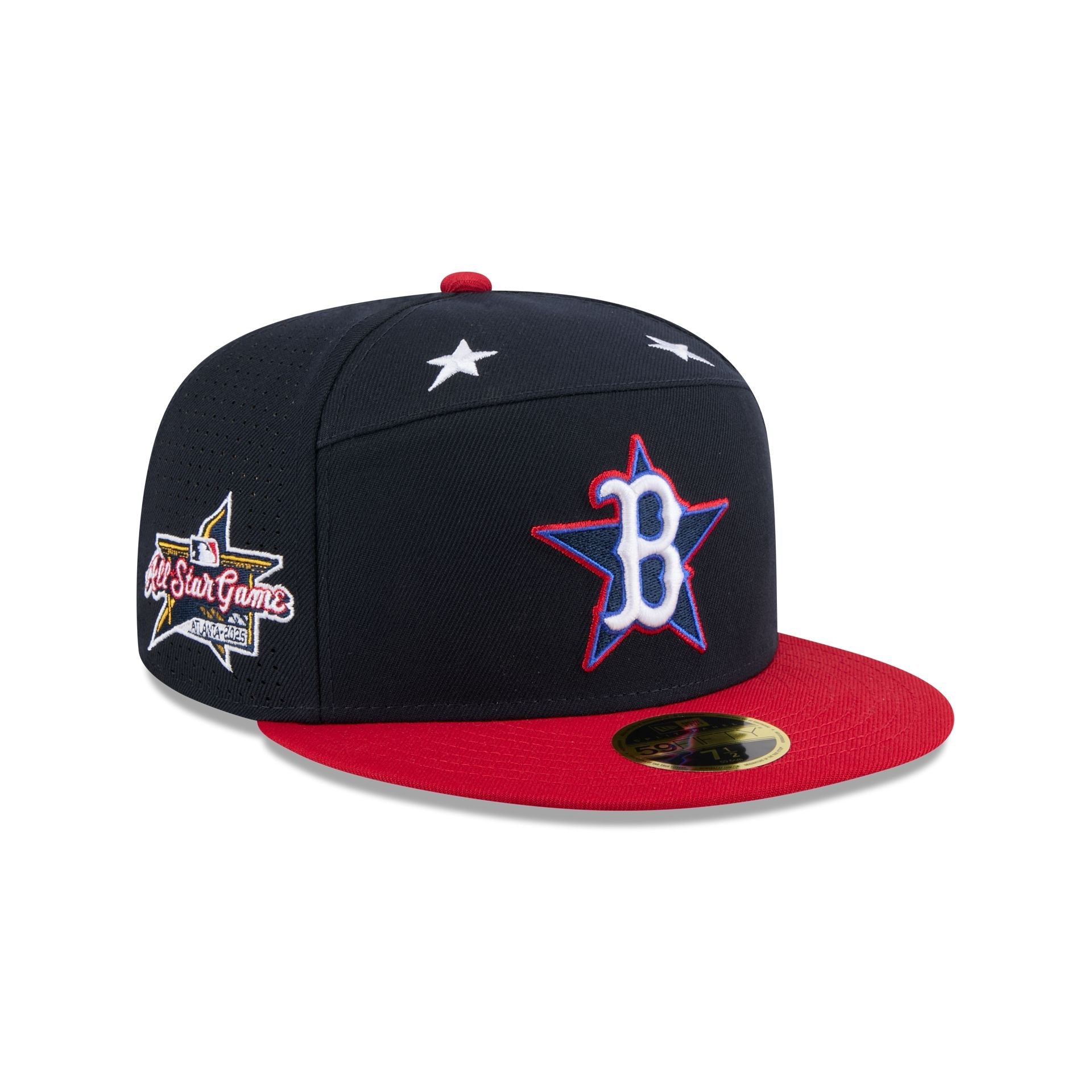 Boston Red Sox 2025 All-Star Game Workout Split Panel 59FIFTY Fitted Hat