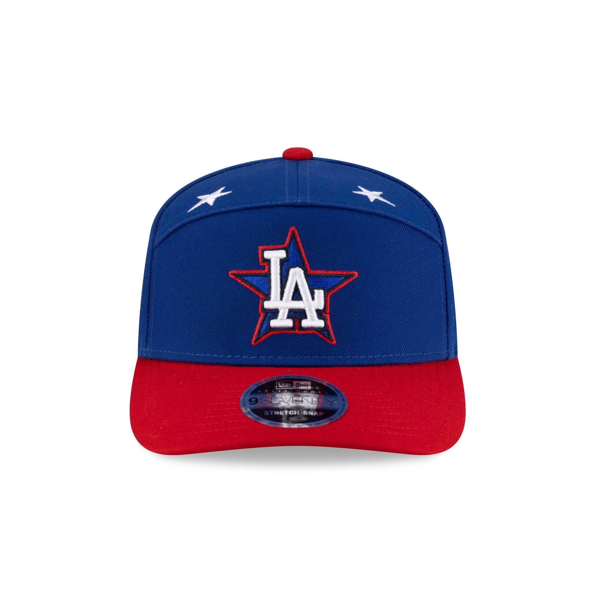 Los Angeles Dodgers 2025 All-Star Game Workout Split Panel 9SEVENTY Stretch-Snap Hat