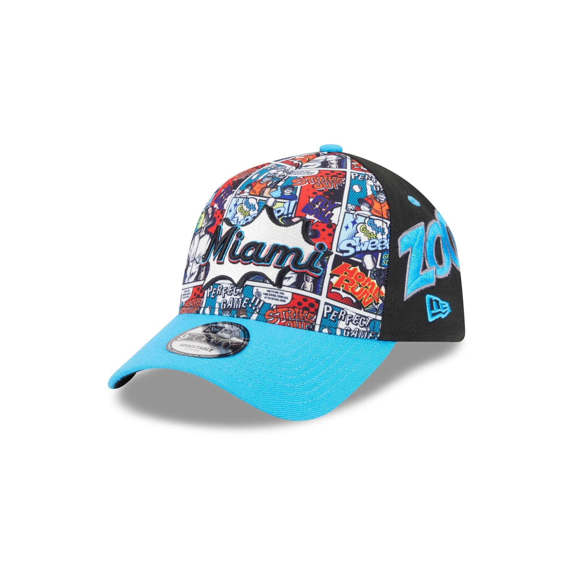 Miami Marlins Diamond Hero Edition 9FORTY A-Frame Snapback Hat