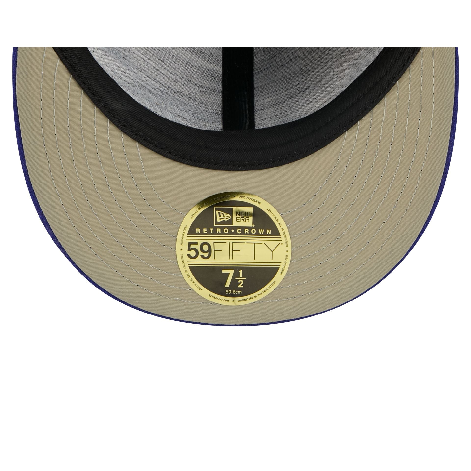 Los Angeles Dodgers Wool Retro Crown Blue 59FIFTY Fitted Hat