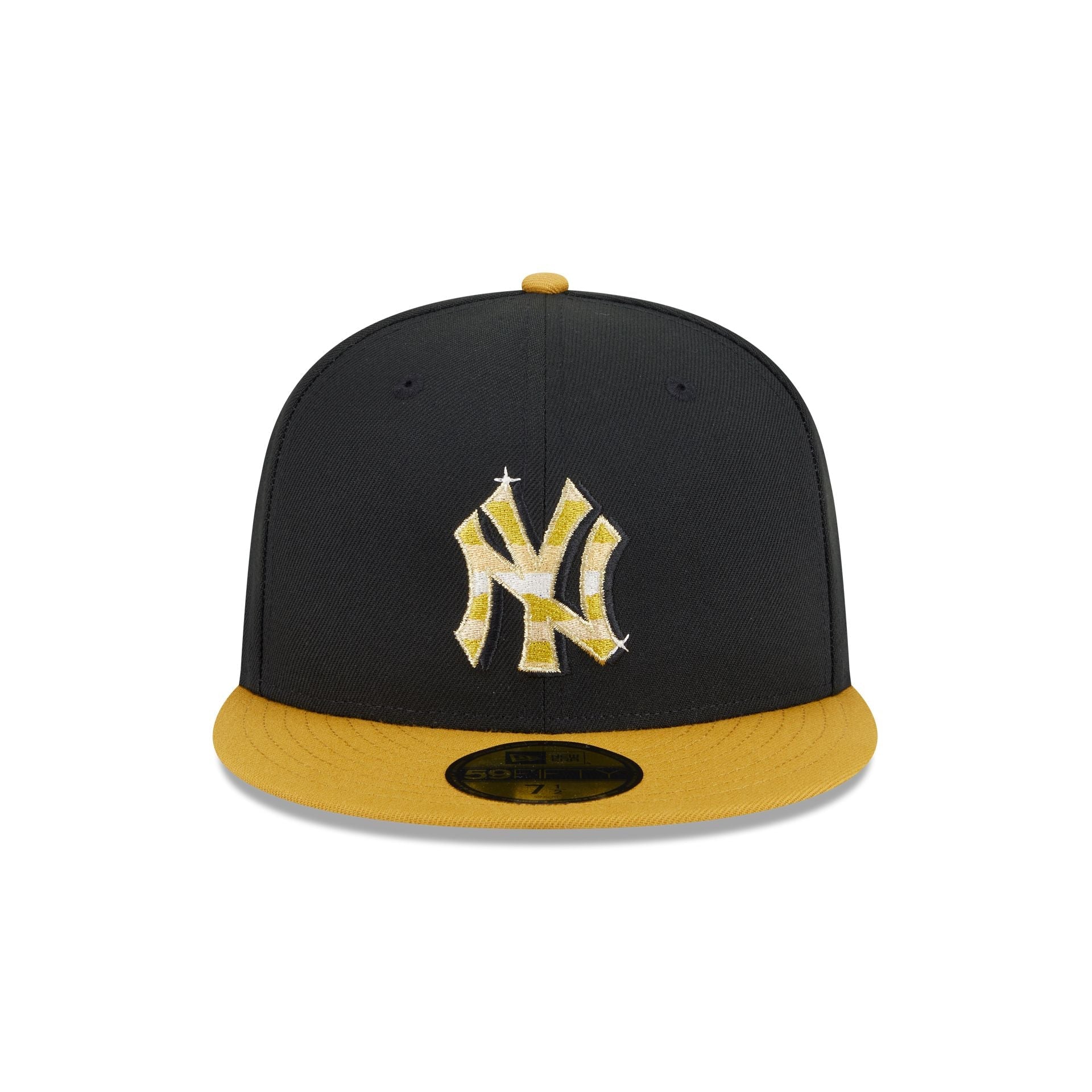 New York Yankees Metallic Gold Logo 59FIFTY Fitted Hat