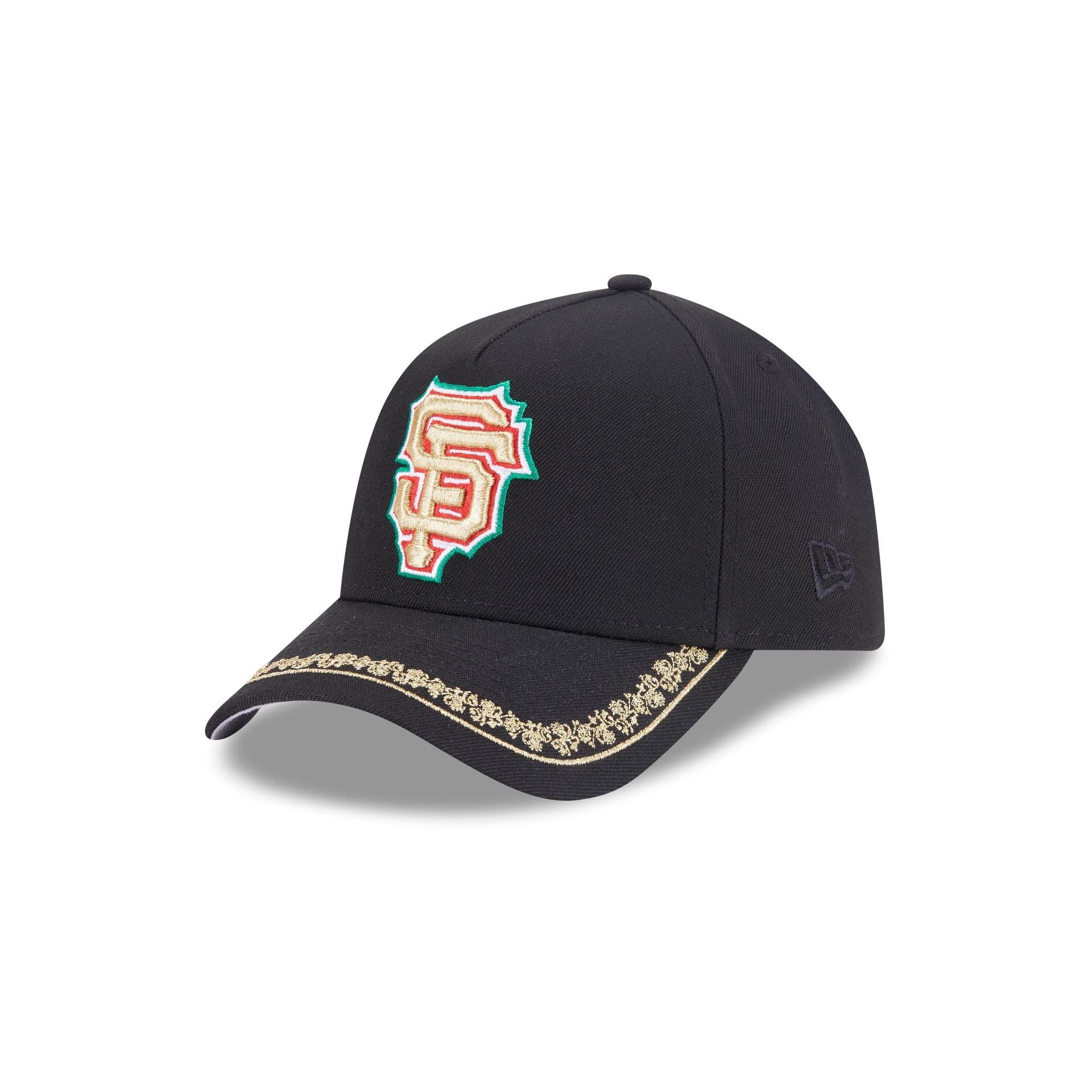 San Francisco Giants Ornate Visor 9FORTY A-Frame Snapback Hat