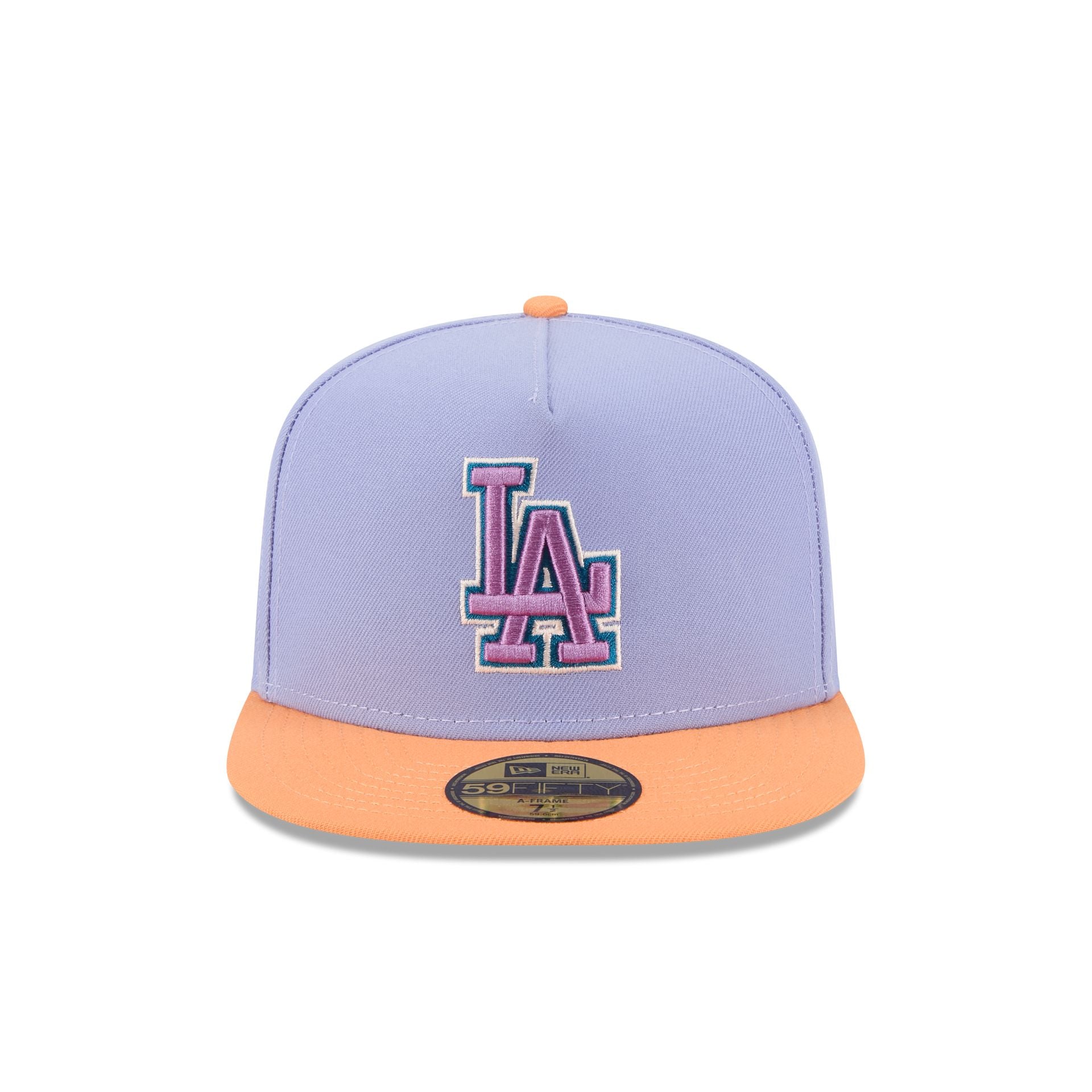 Los Angeles Dodgers Lavender 59FIFTY A-Frame Fitted Hat