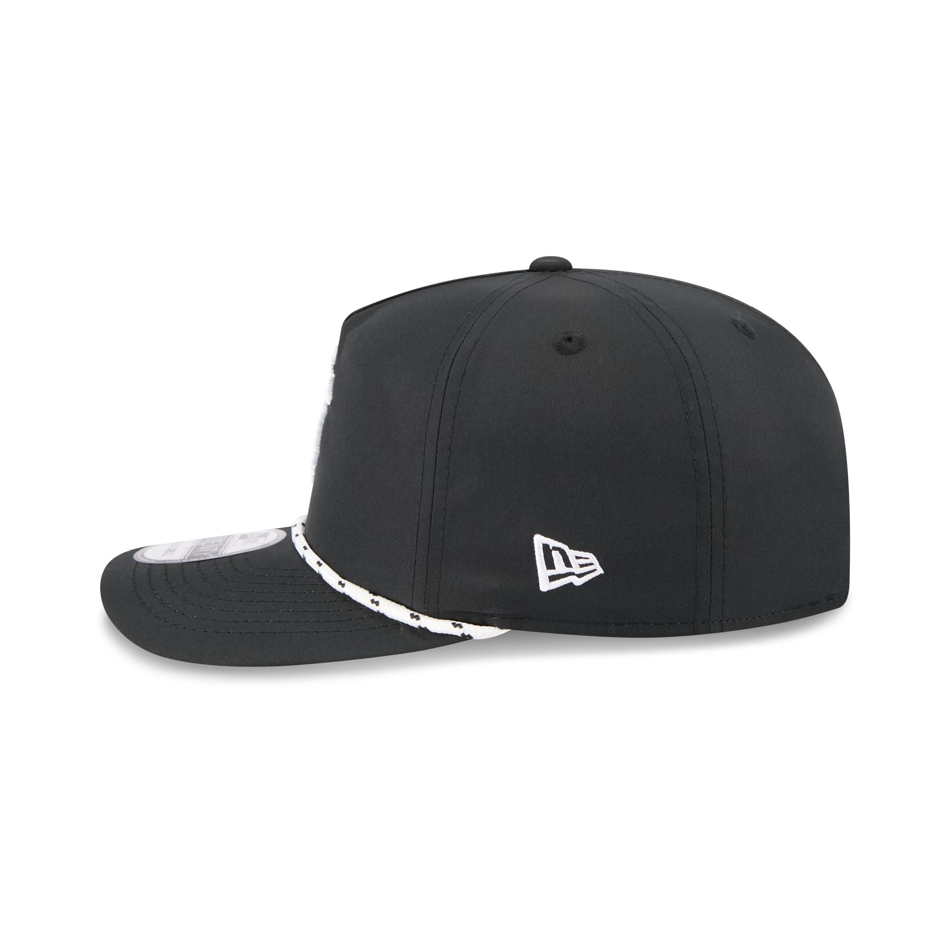 San Francisco Giants Black and White Rope 19TWENTY Snapback Hat
