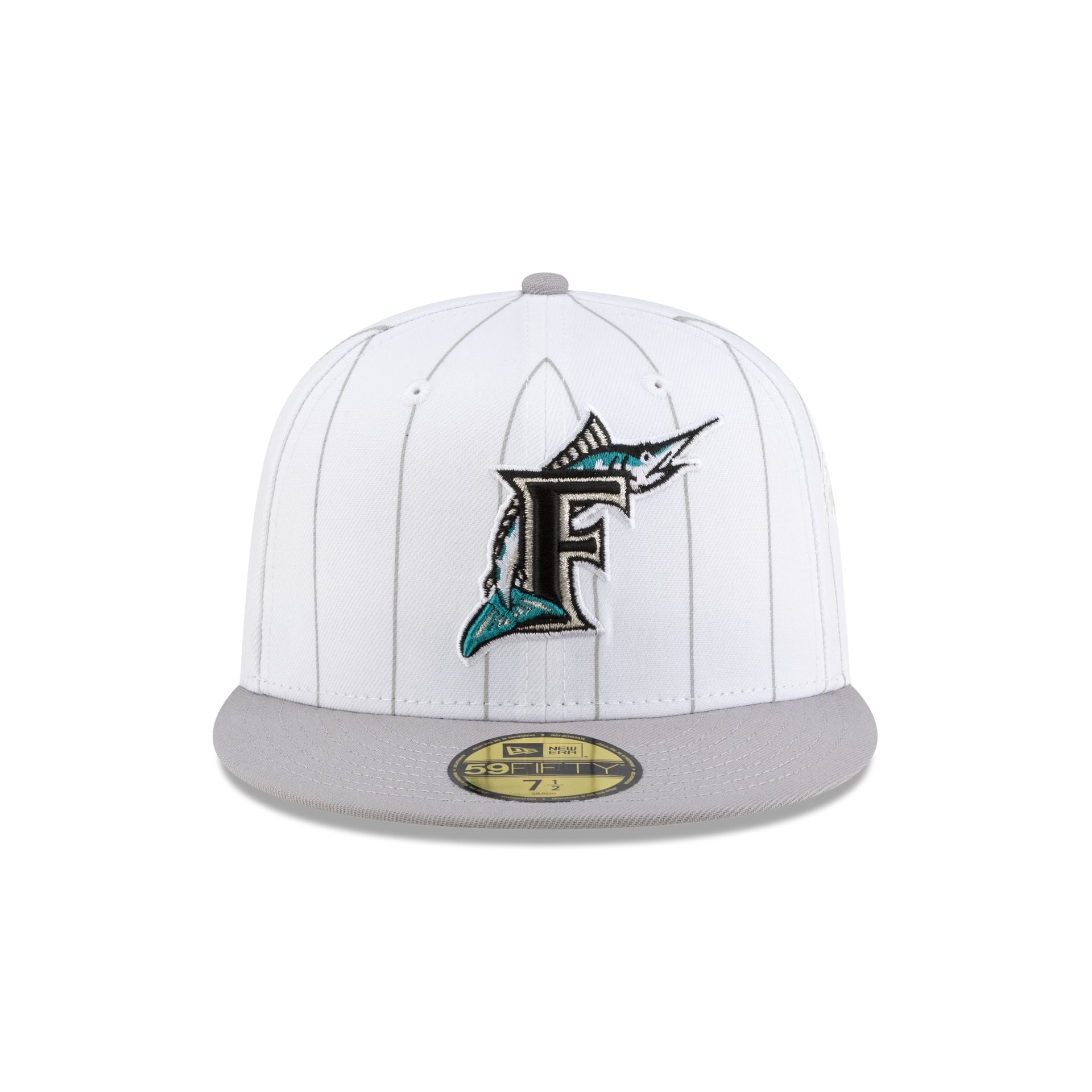 Diet Starts Monday x Miami Marlins Pinstripe 59FIFTY Fitted Hat