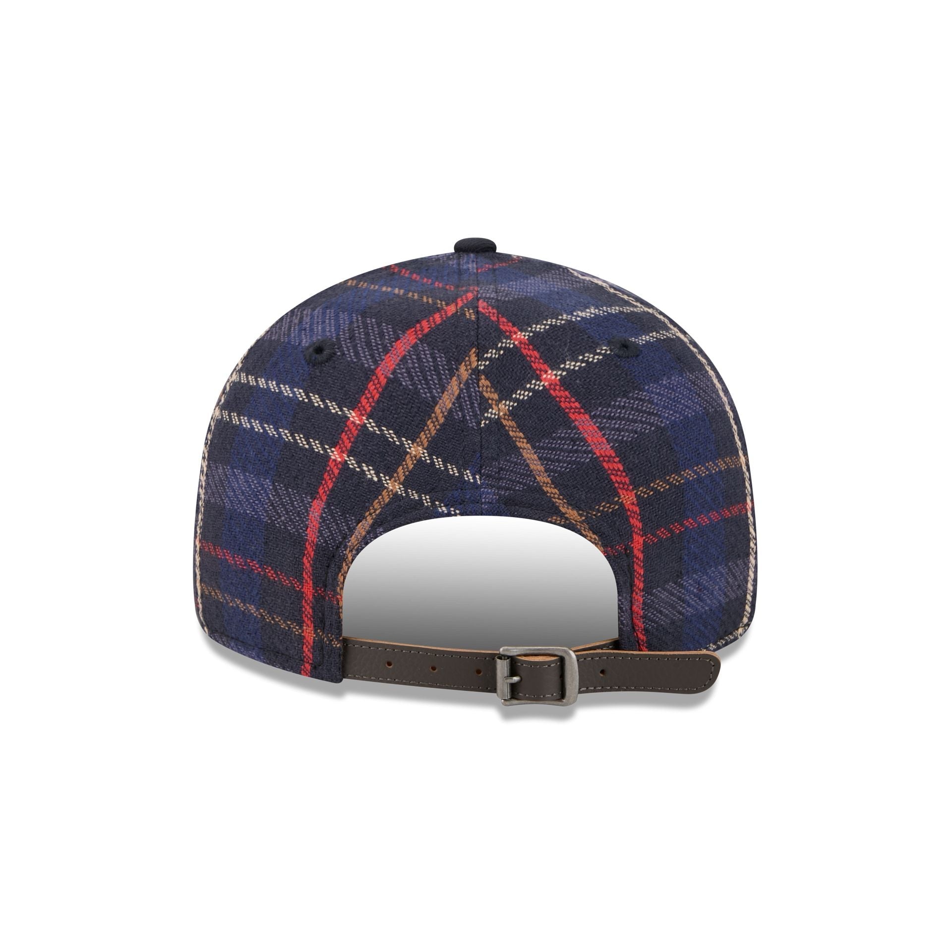 New York Yankees Grunge Plaid Retro Crown 9FIFTY Adjustable Hat