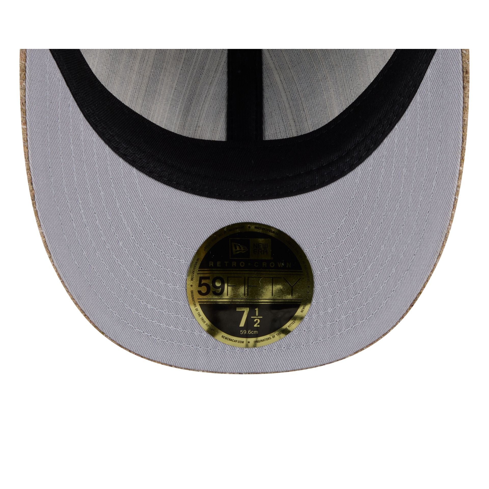 Los Angeles Dodgers Three Looms Vintage Tweed Retro Crown 59FIFTY Fitted Hat