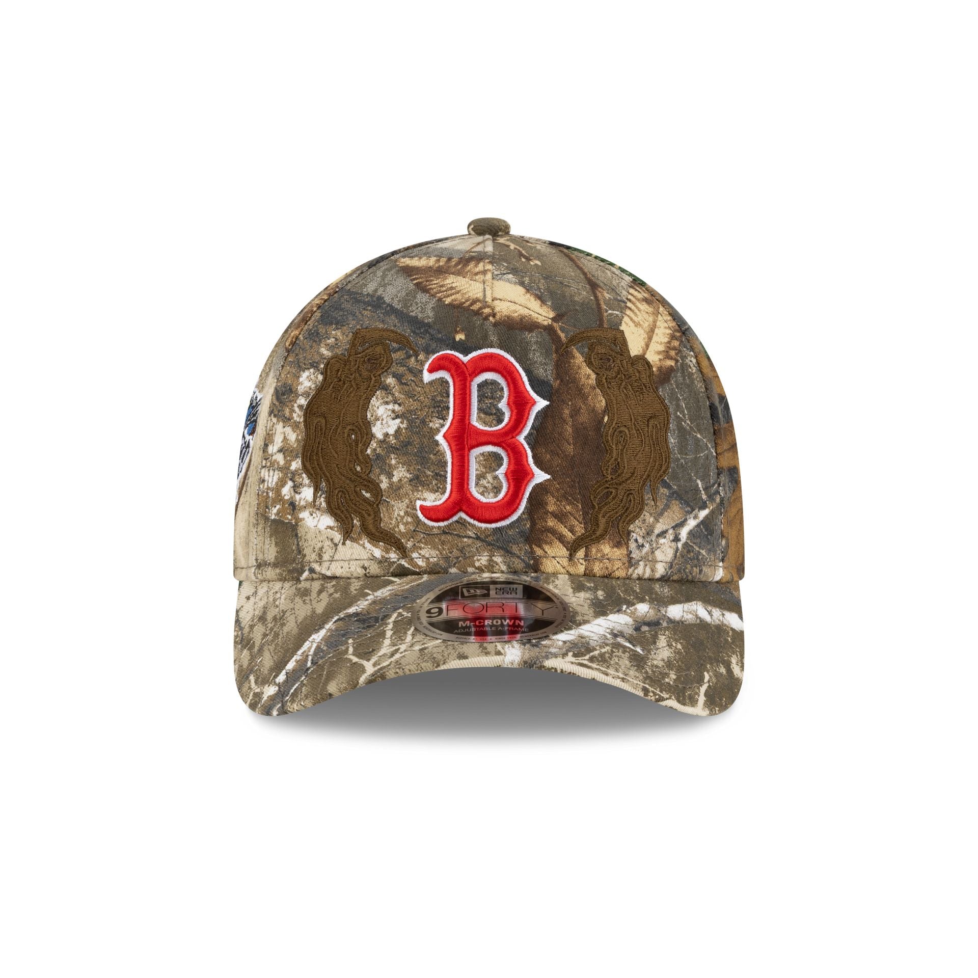 Warren Lotas x Boston Red Sox Realtree 9FORTY M-Crown A-Frame Snapback Hat