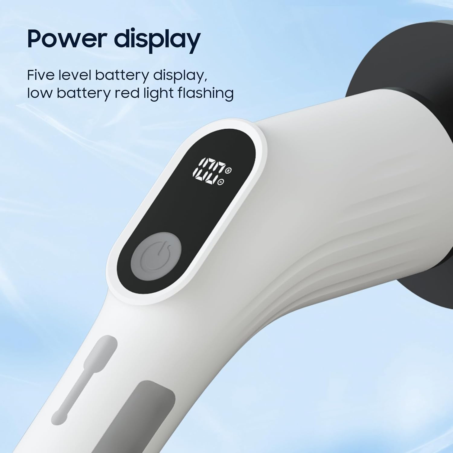 Electric Spin Scrubber 4000mAh Adjustable Handle 8 Brush Heads Bathroom Kitchen Floor Cleaner 380–500 RPM