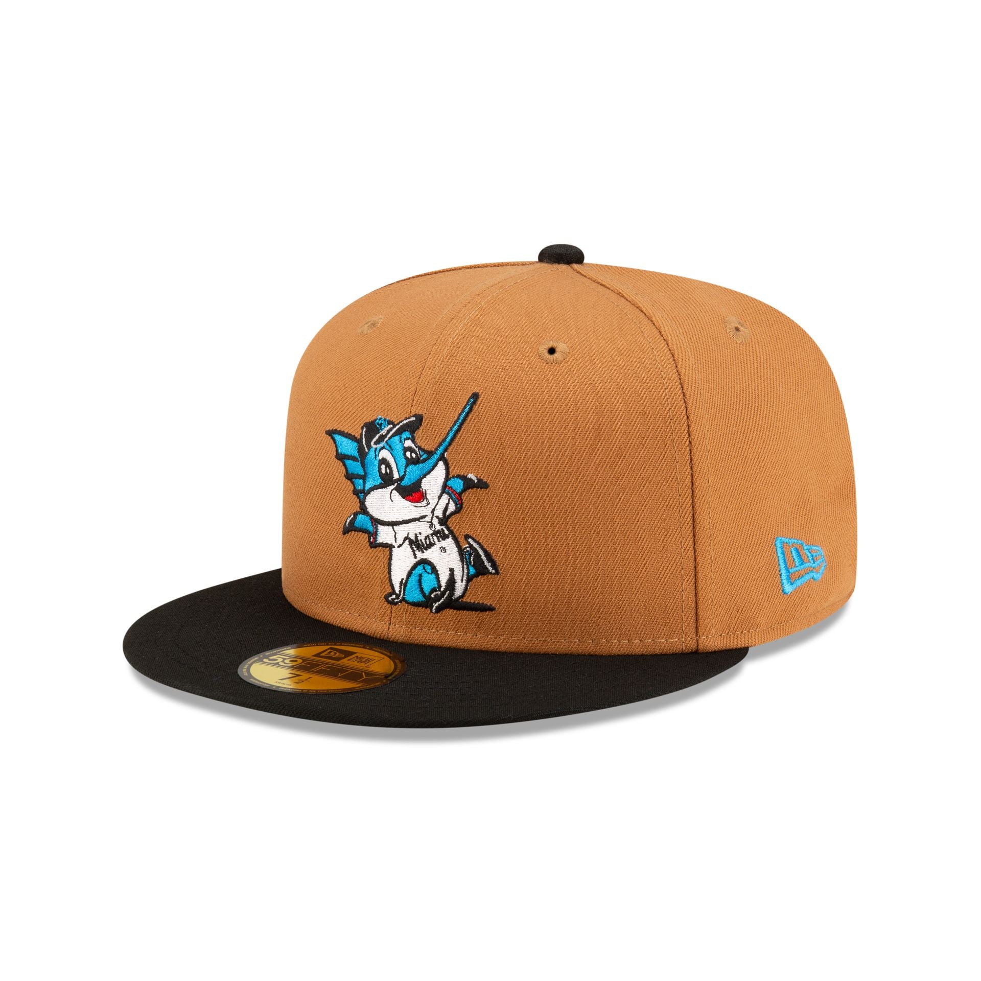 Miami Marlins Mini Mascot 59FIFTY Fitted Hat