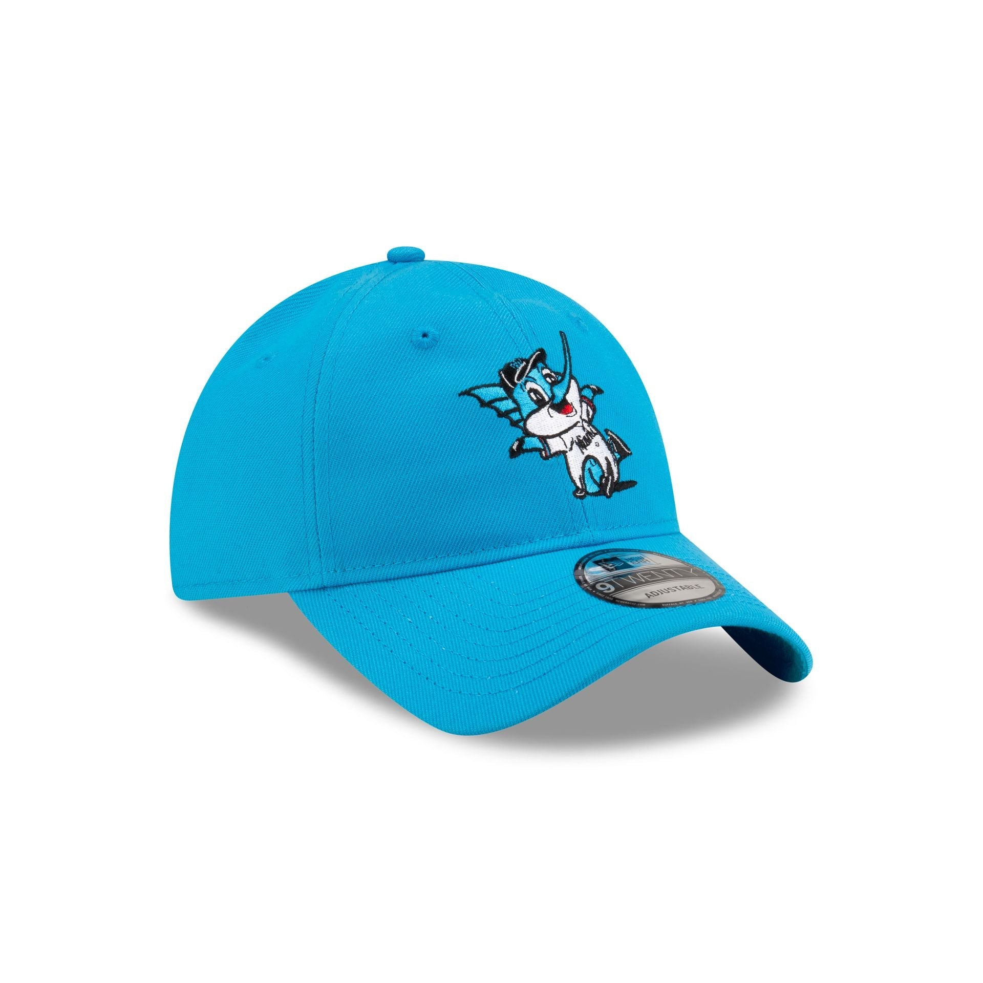 Miami Marlins Mini Mascot 9TWENTY Adjustable Hat