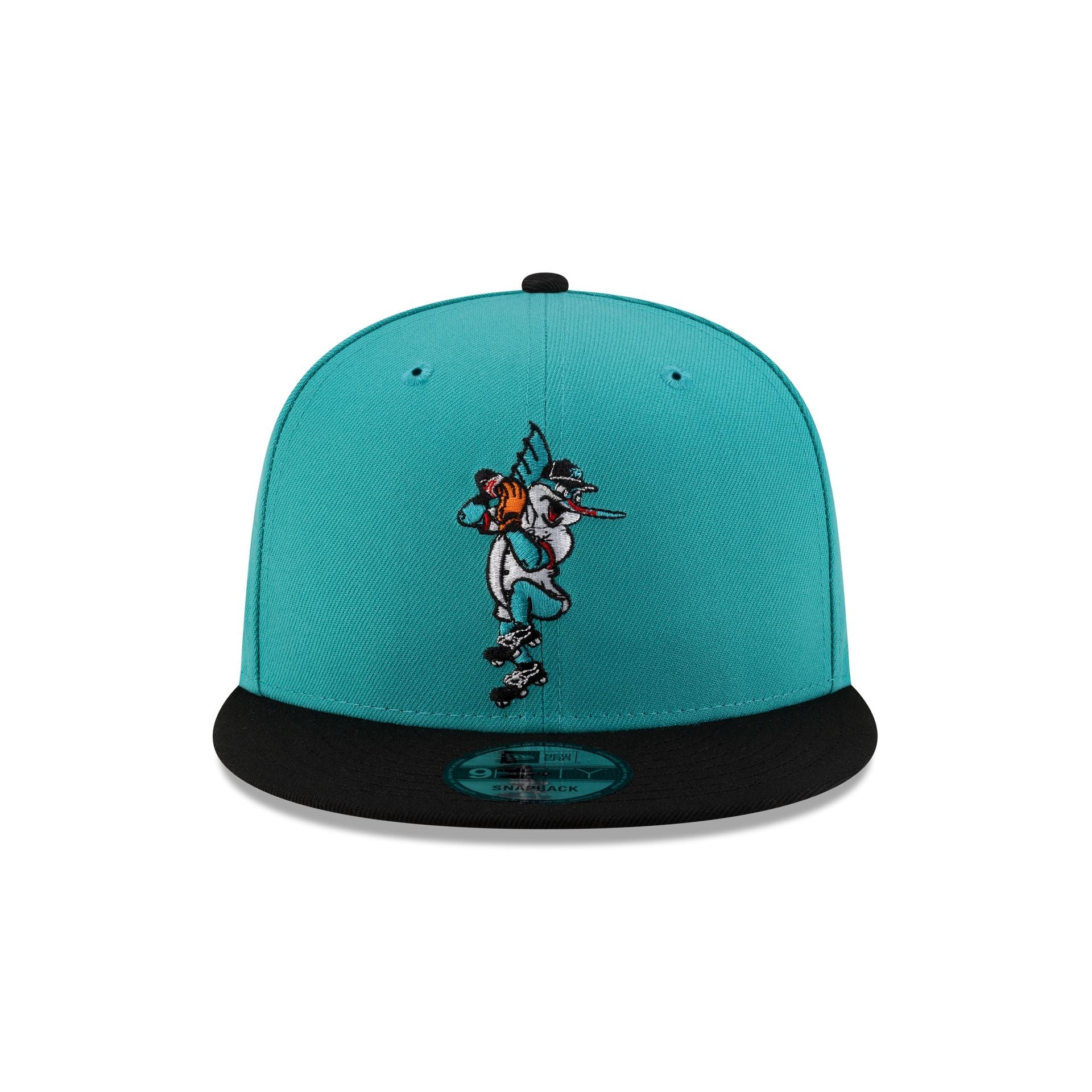 Miami Marlins Mascot Blue 9FIFTY Snapback Hat