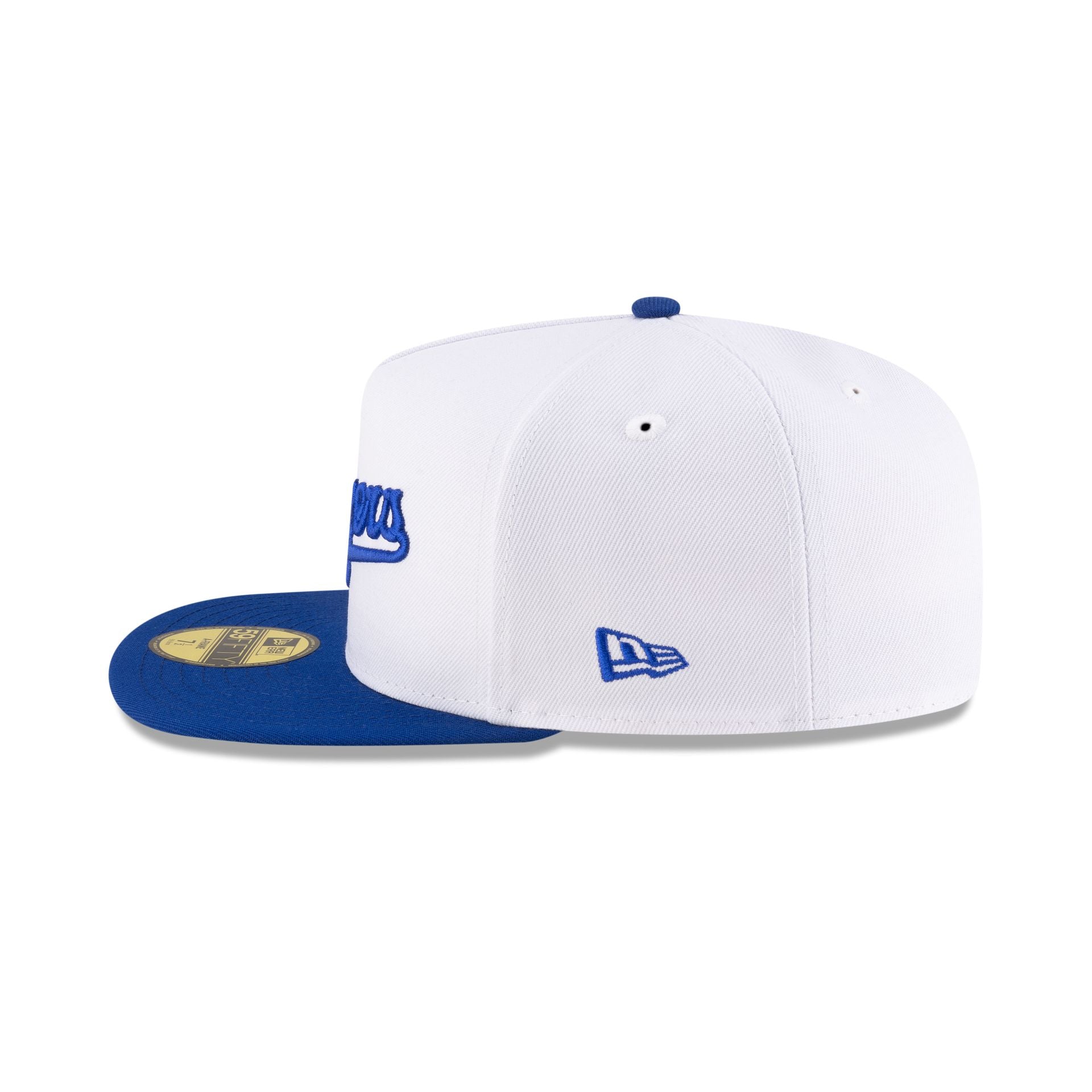 Just Caps League Sidepatch Optic White Los Angeles Dodgers 59FIFTY A-Frame Fitted Hat