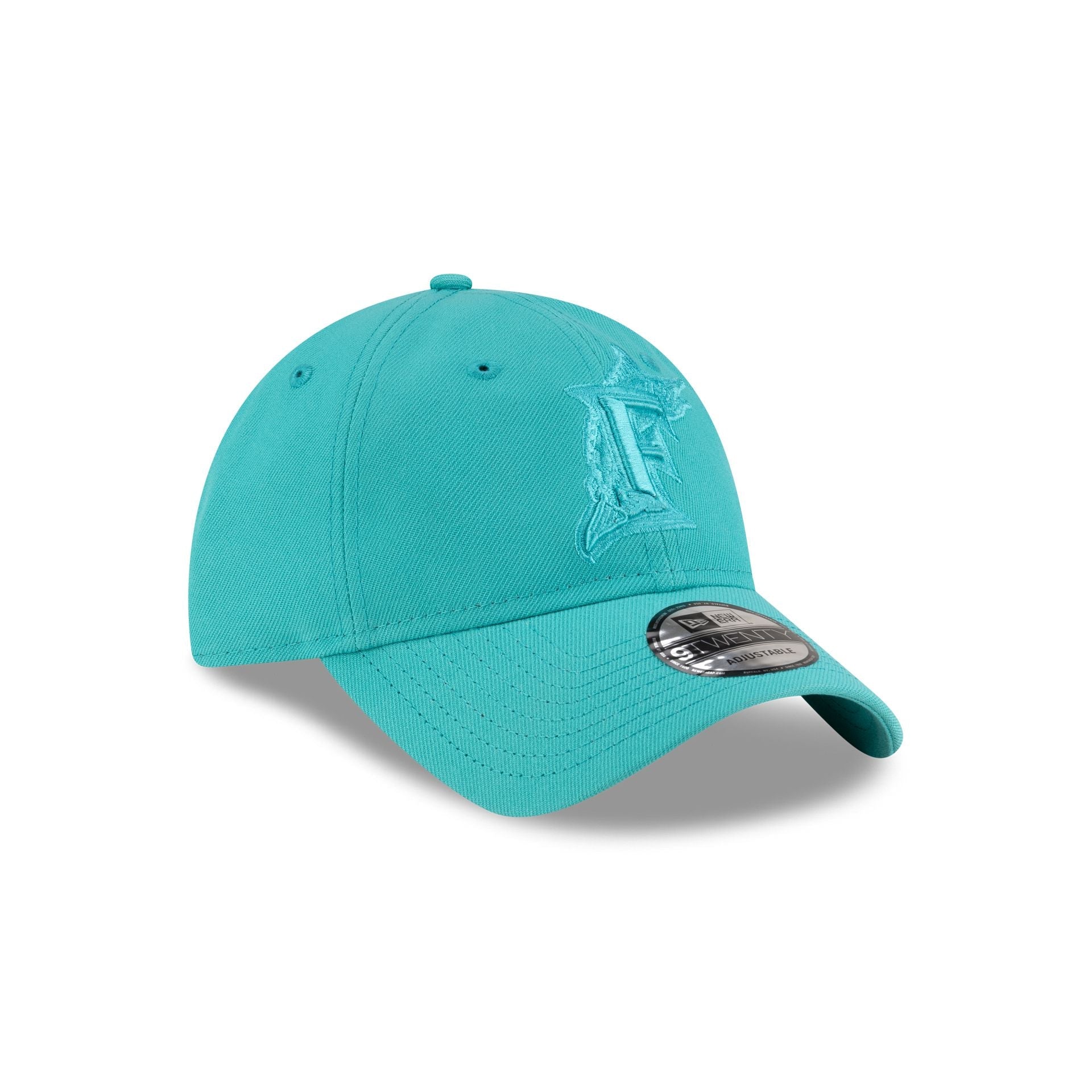 Miami Marlins Teal 9TWENTY Adjustable Hat