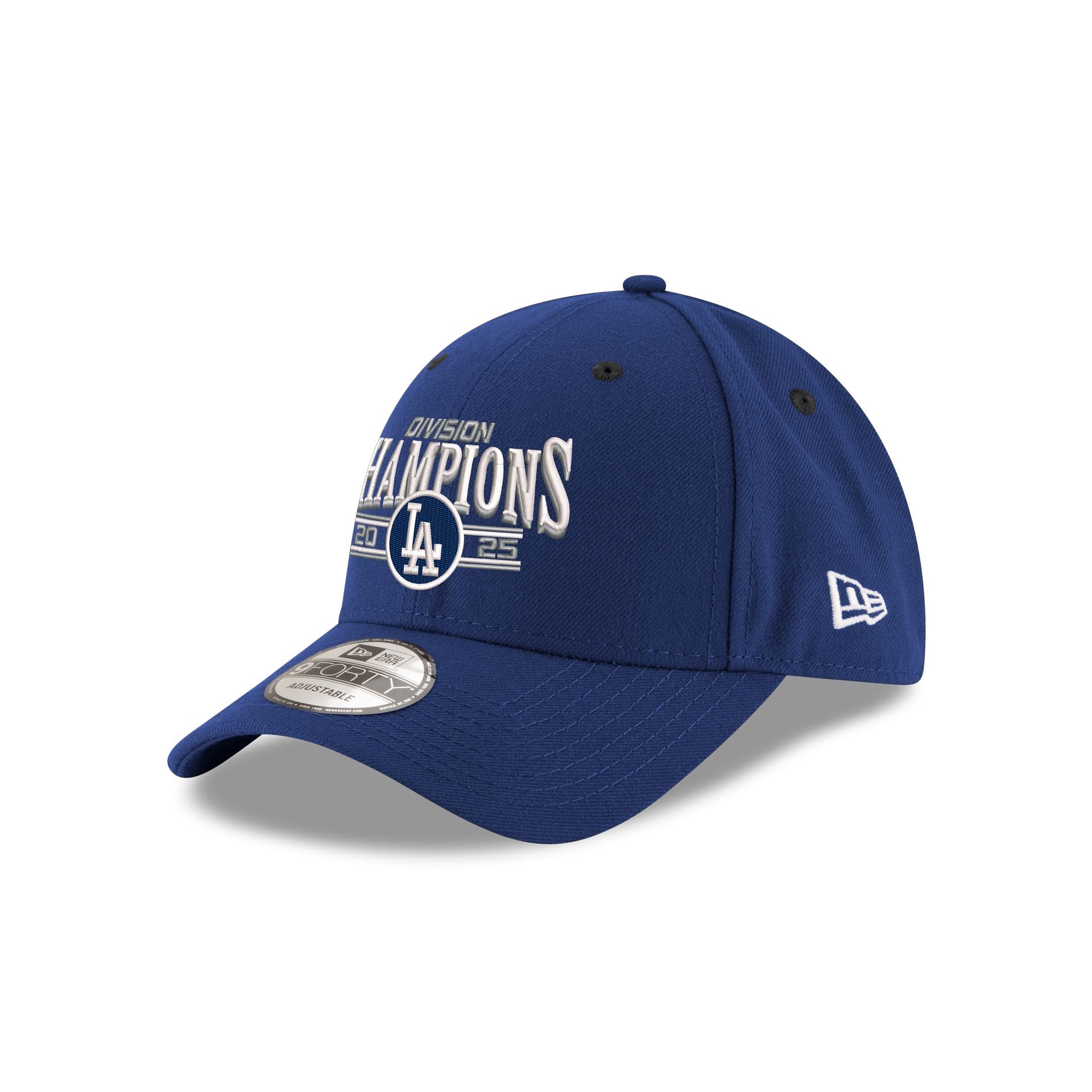 Los Angeles Dodgers 2025 Regular Season Division Champions Replica 9FORTY Adjustable Hat