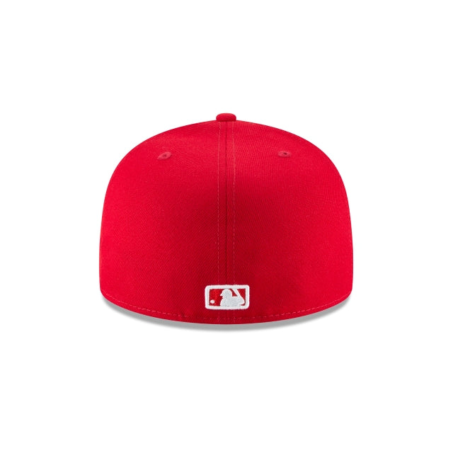 San Francisco Giants Scarlet Basic 59FIFTY Fitted Hat