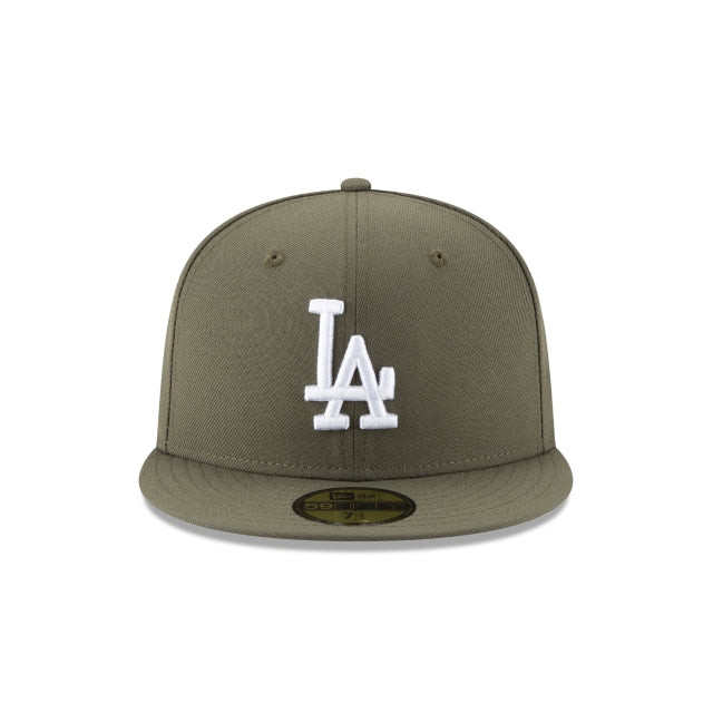 Los Angeles Dodgers Olive 59FIFTY Fitted Hat