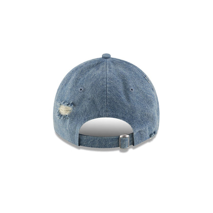 New York Yankees Distressed Light Denim 9TWENTY Adjustable Hat