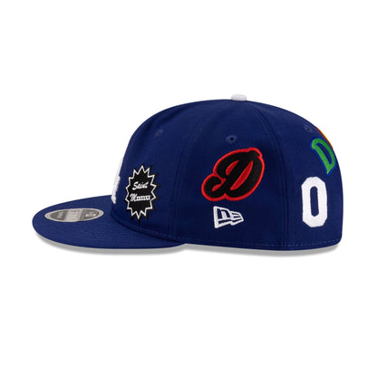 ©SAINT Mxxxxxx x Los Angeles Dodgers Retro Crown 9FIFTY Snapback Hat