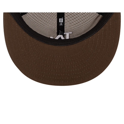 Los Angeles Dodgers Chocolate Mesh 9FIFTY Snapback Hat