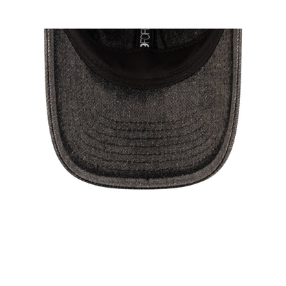 New York Yankees Embo Black Denim 9FORTY Adjustable Hat