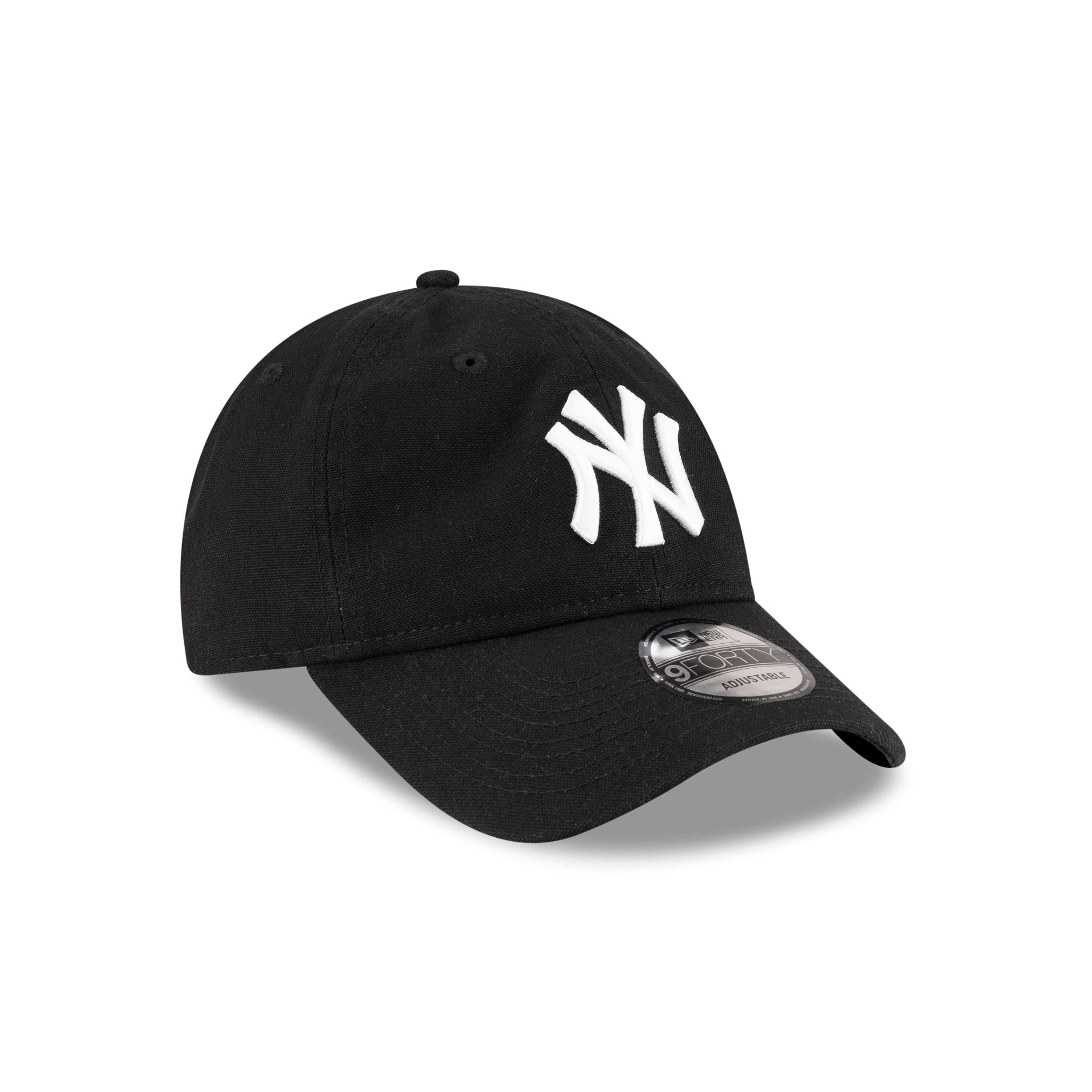 New York Yankees Black Duck Canvas 9FORTY Adjustable Hat