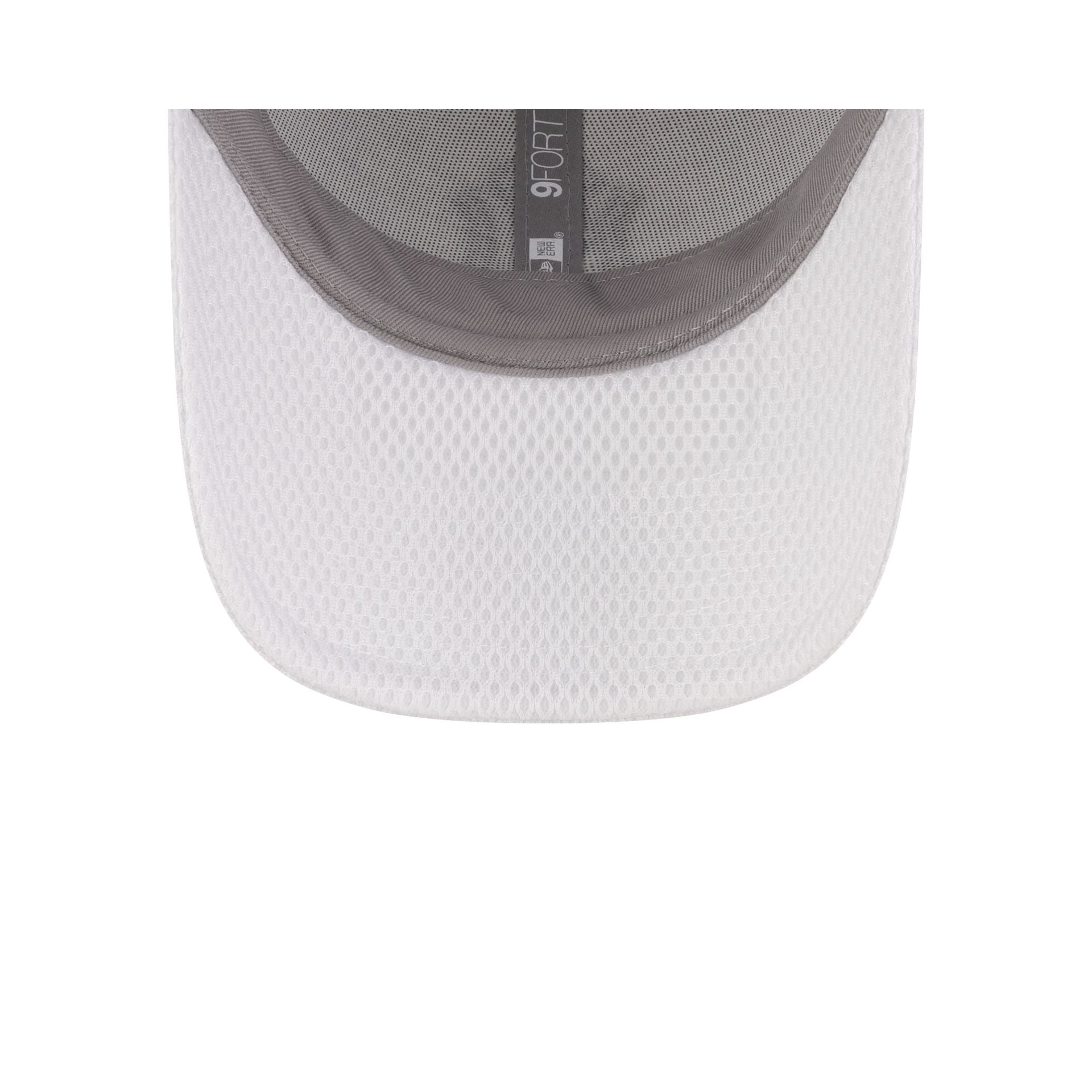 New York Yankees Air Mesh White 9FORTY Strapback Hat