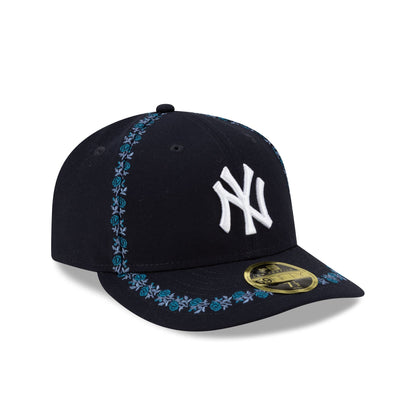 New York Yankees Rose Emblem Low Profile 59FIFTY Fitted Hat