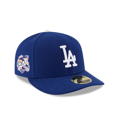 Los Angeles Dodgers Triple Player Side Patch Low Profile 59FIFTY Fitted Hat