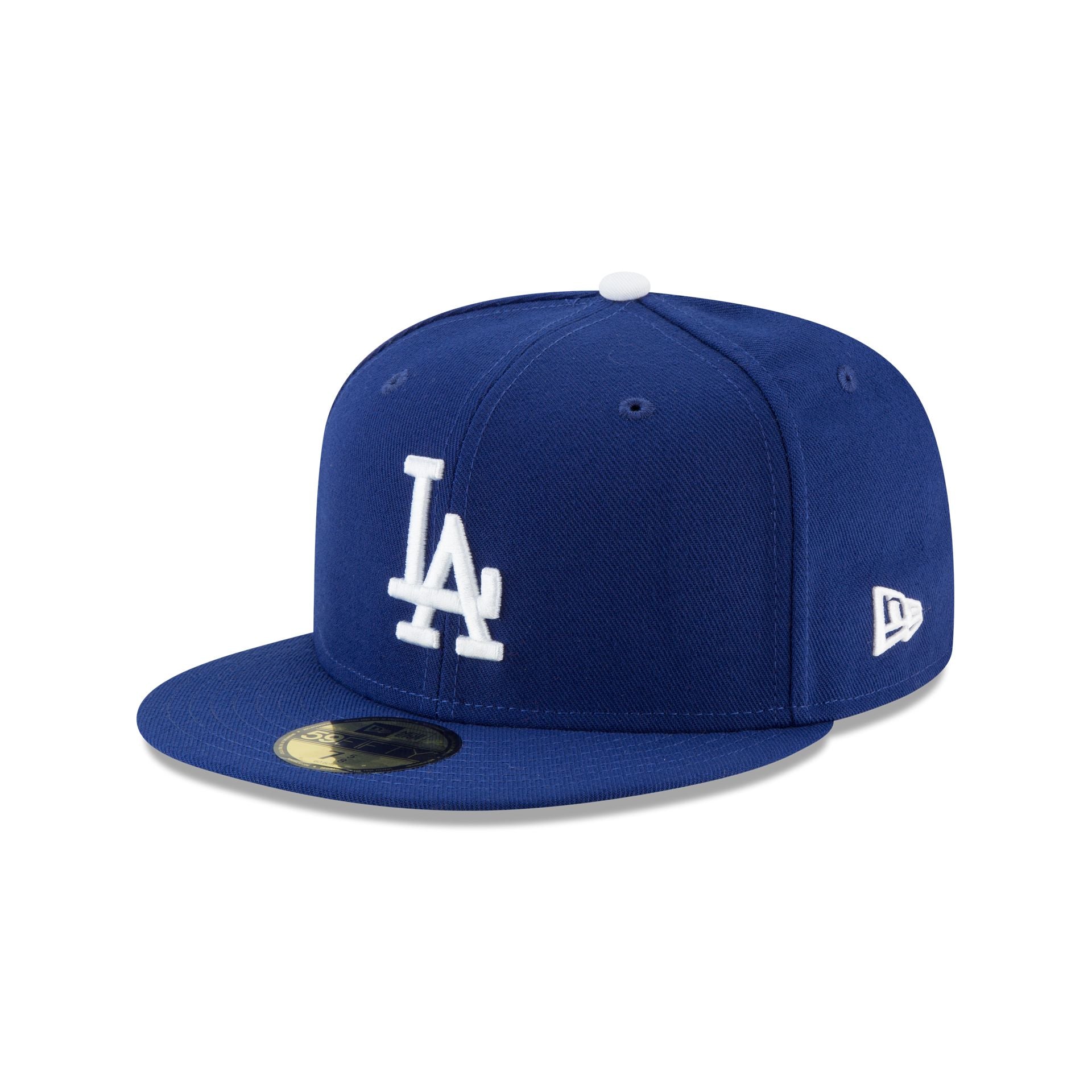 Los Angeles Dodgers Triple Player Side Patch 59FIFTY Fitted Hat