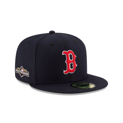 Boston Red Sox 2025 Postseason Side Patch 59FIFTY Fitted Hat