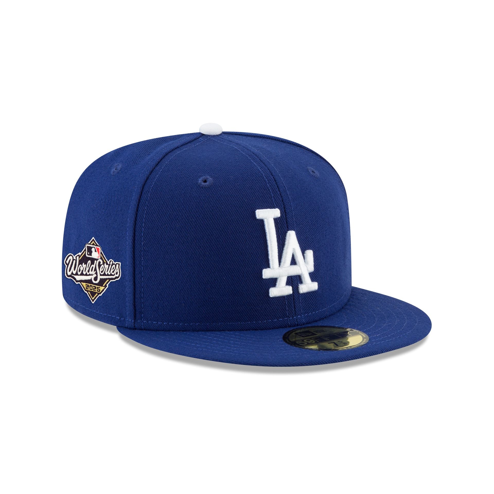 Los Angeles Dodgers 2025 World Series Side Patch 59FIFTY Fitted Hat